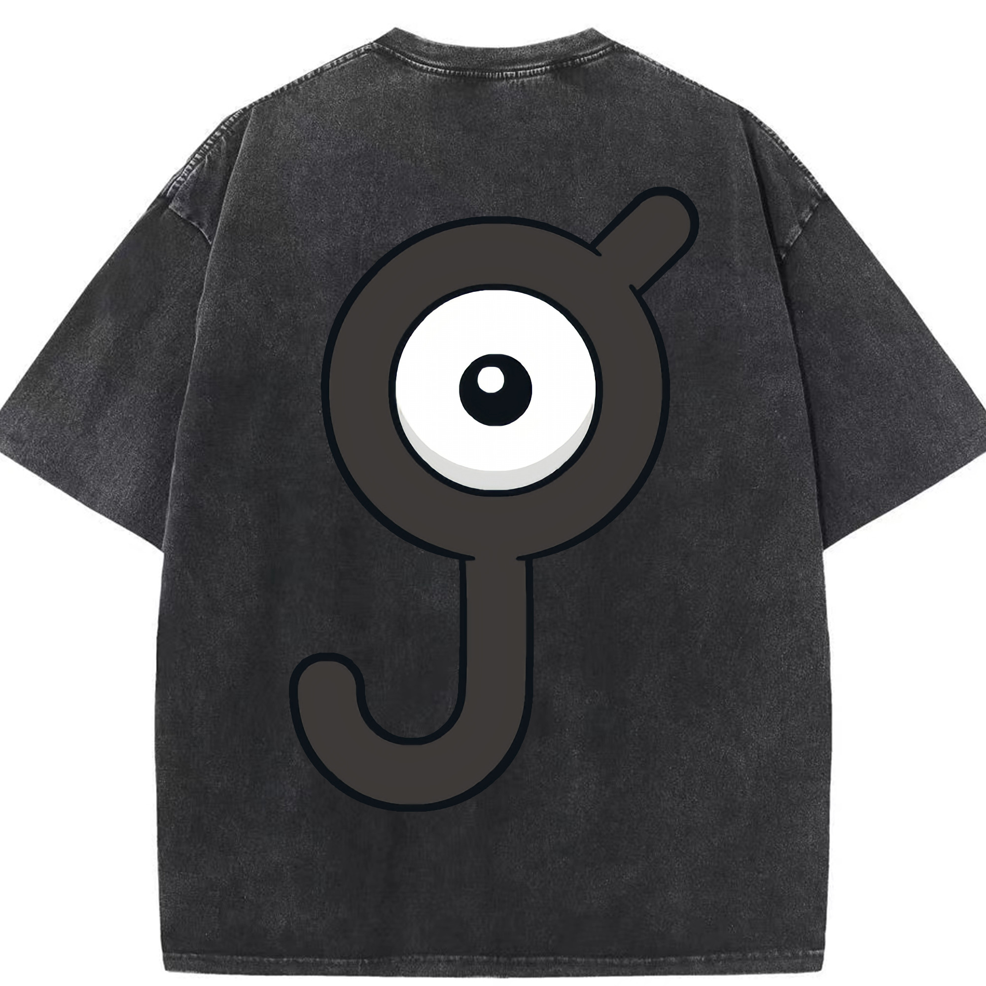 （画像用） ポケットモンスター Pokémon 綿100% ヴィンテージ風 半袖Tシャツ（背面プリント）
