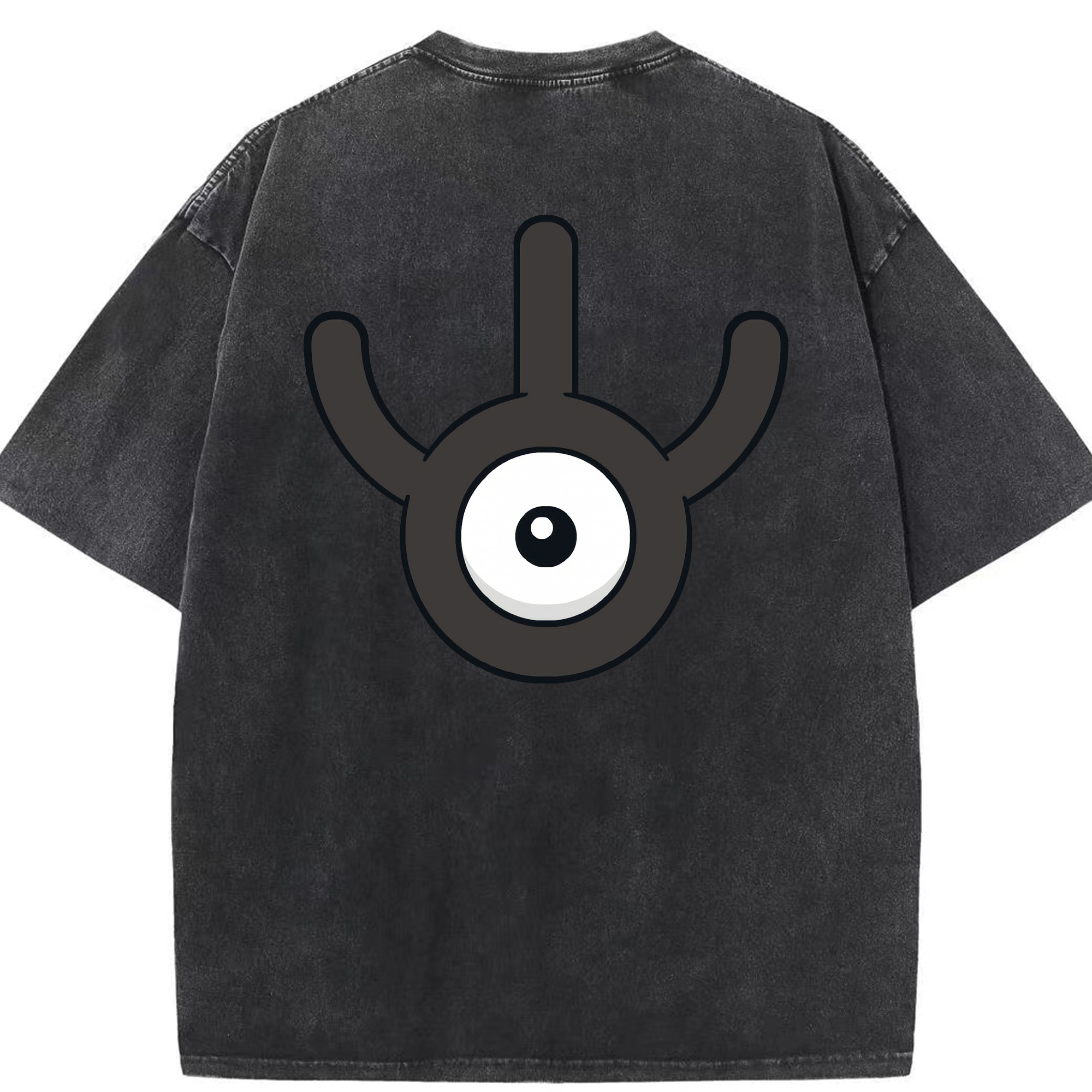 （画像用） ポケットモンスター Pokémon 綿100% ヴィンテージ風 半袖Tシャツ（背面プリント）