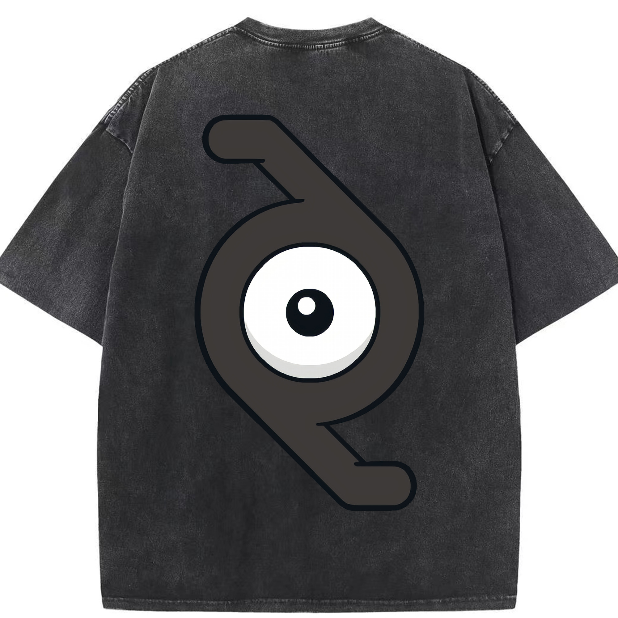 （画像用） ポケットモンスター Pokémon 綿100% ヴィンテージ風 半袖Tシャツ（背面プリント）