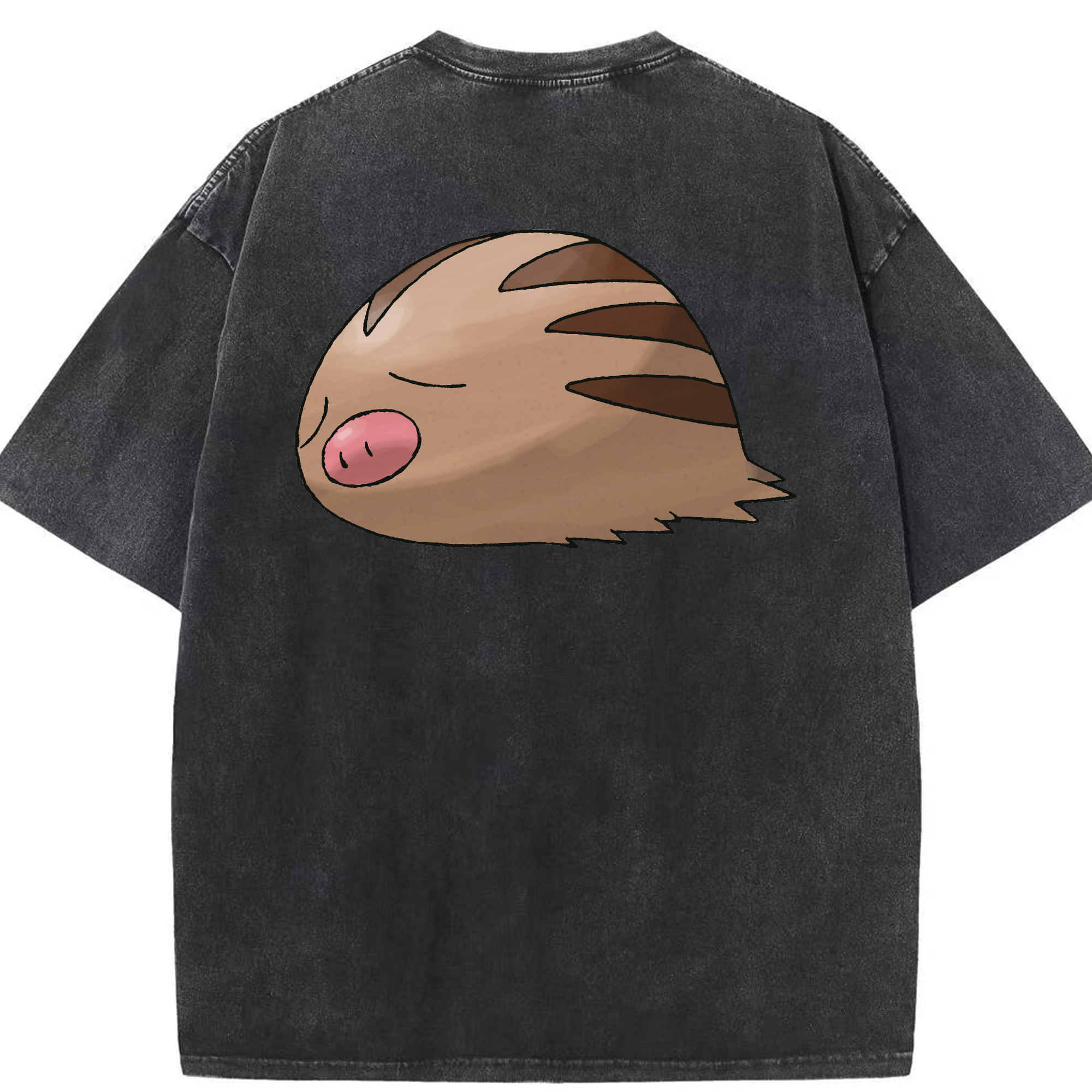 （画像用） ポケットモンスター Pokémon 綿100% ヴィンテージ風 半袖Tシャツ（背面プリント）