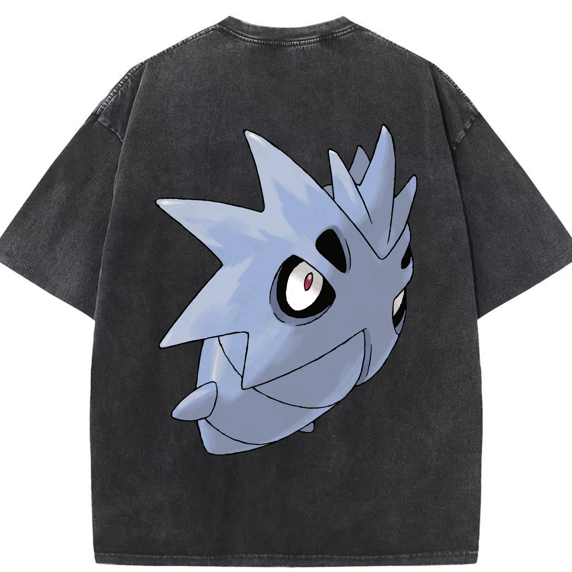 （画像用） ポケットモンスター Pokémon 綿100% ヴィンテージ風 半袖Tシャツ（背面プリント）