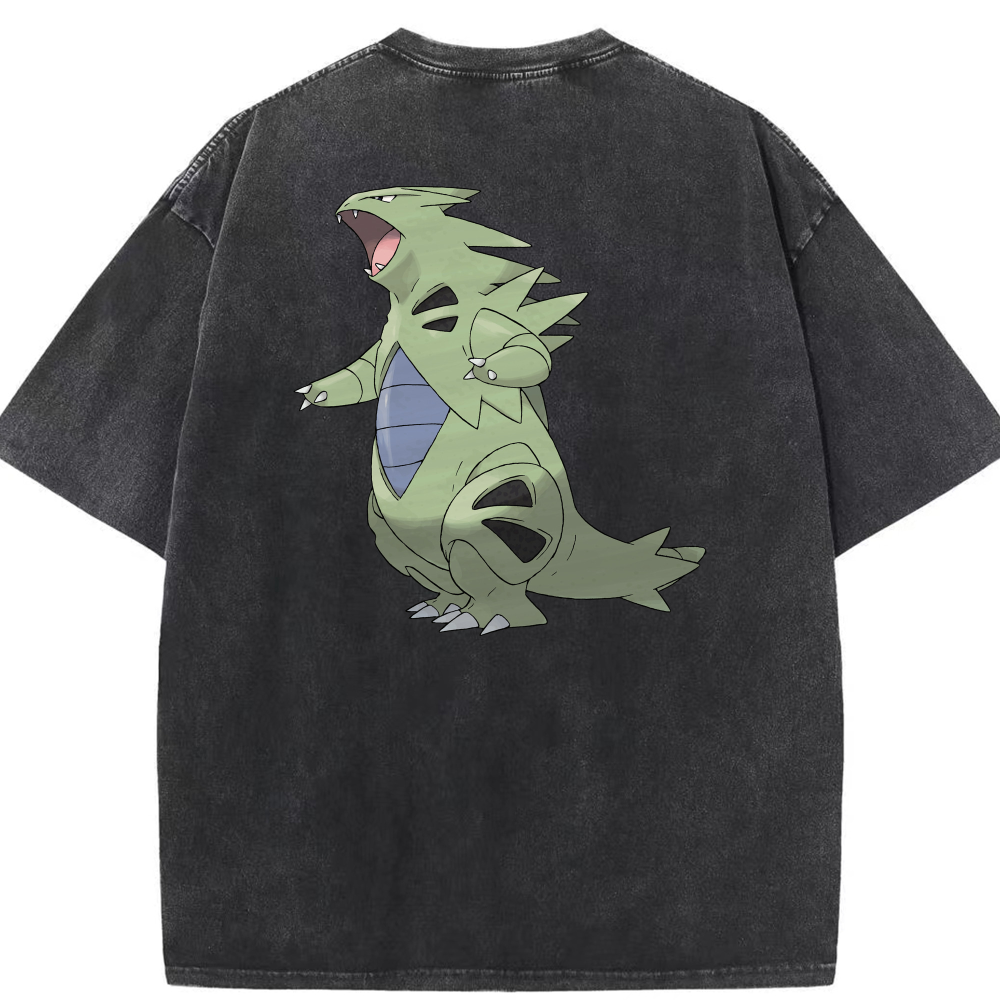 （画像用） ポケットモンスター Pokémon 綿100% ヴィンテージ風 半袖Tシャツ（背面プリント）