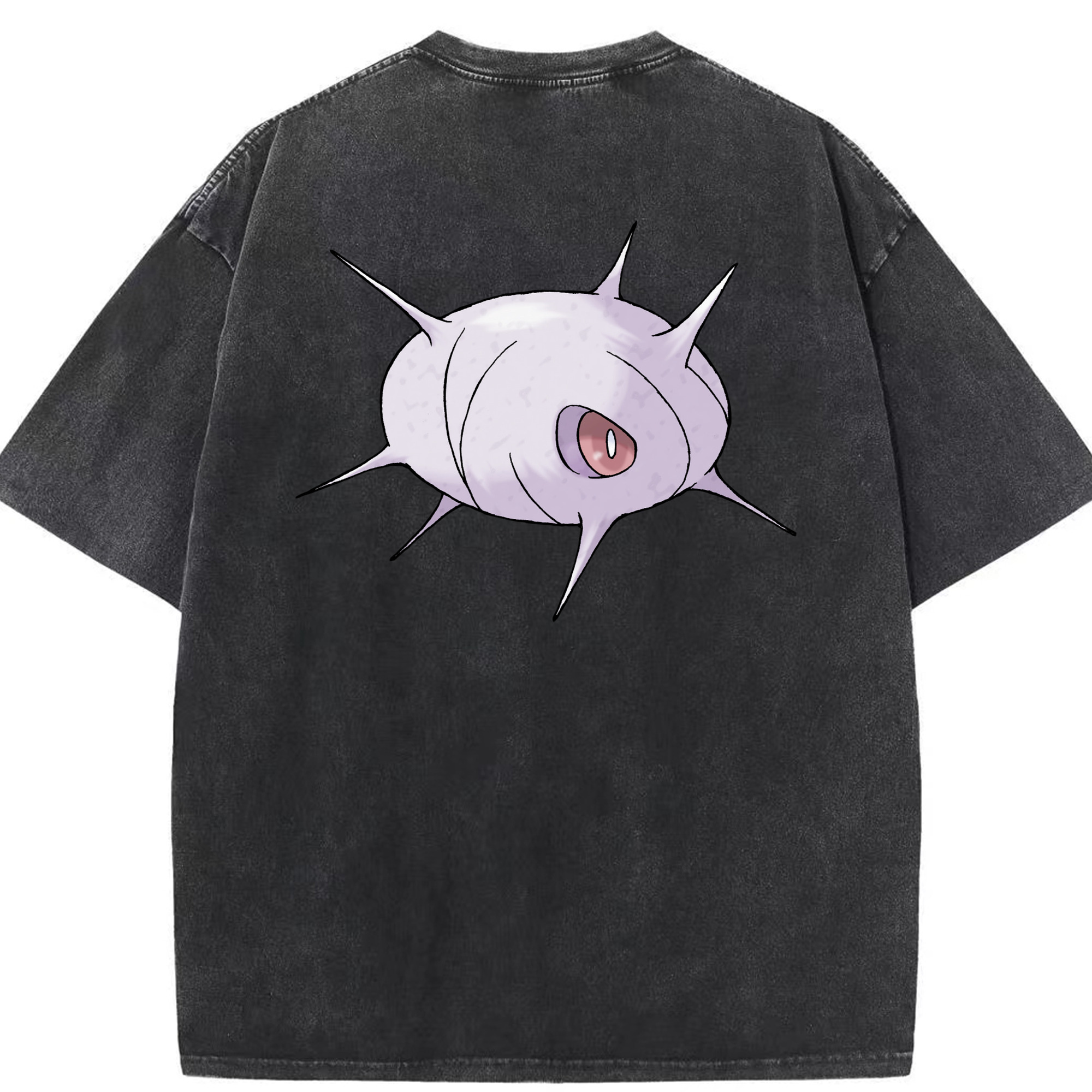 （画像用） ポケットモンスター Pokémon 綿100% ヴィンテージ風 半袖Tシャツ（背面プリント）