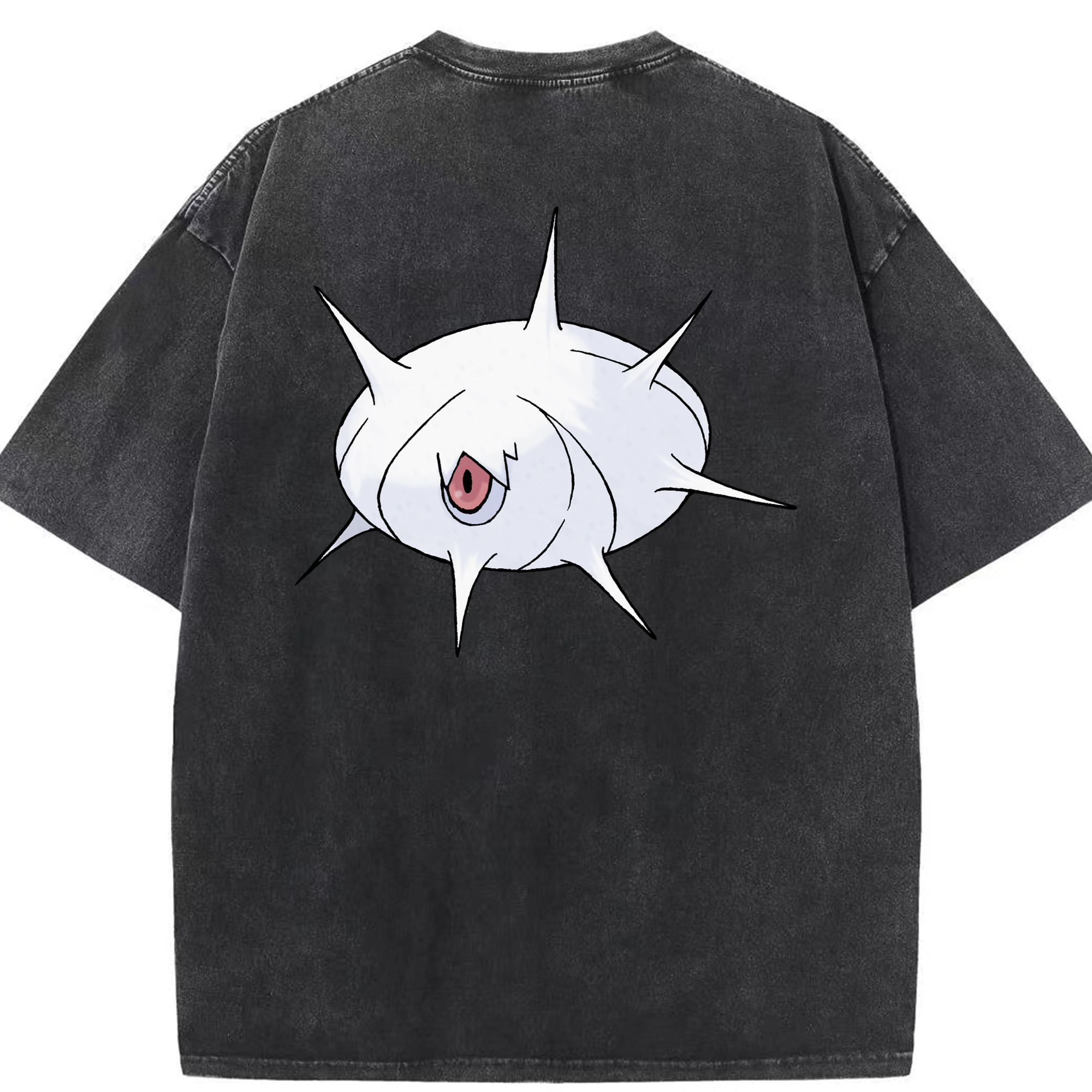 （画像用） ポケットモンスター Pokémon 綿100% ヴィンテージ風 半袖Tシャツ（背面プリント）