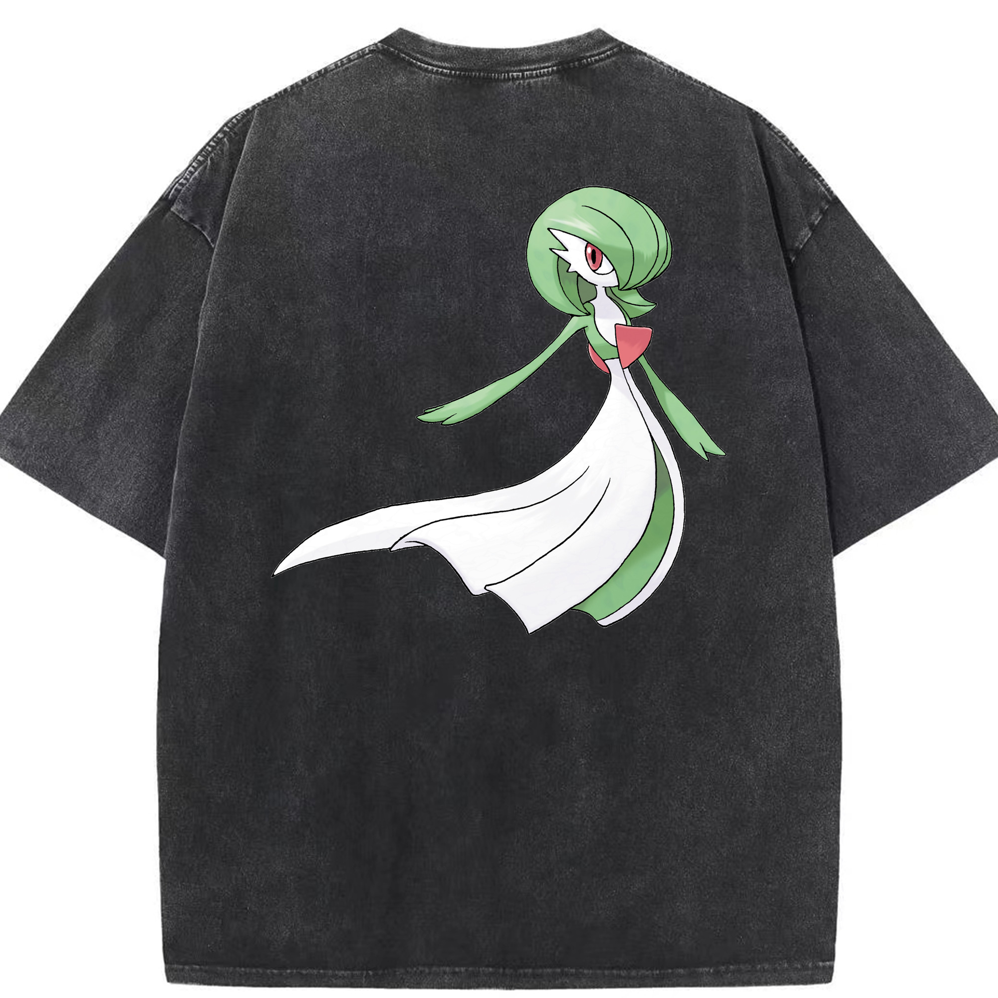 （画像用） ポケットモンスター Pokémon 綿100% ヴィンテージ風 半袖Tシャツ（背面プリント）