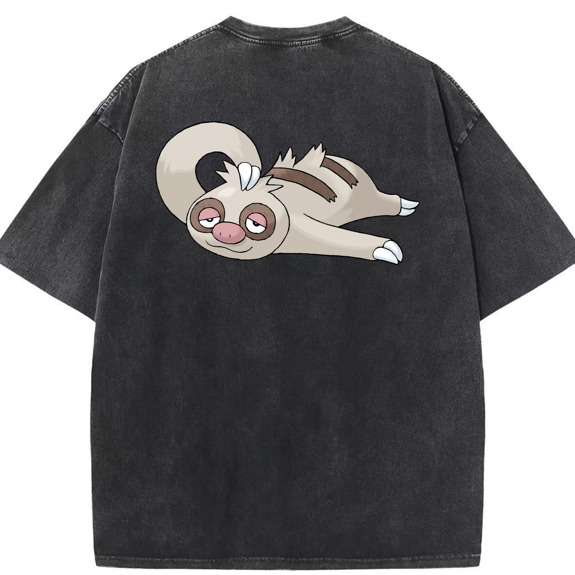 （画像用） ポケットモンスター Pokémon 綿100% ヴィンテージ風 半袖Tシャツ（背面プリント）