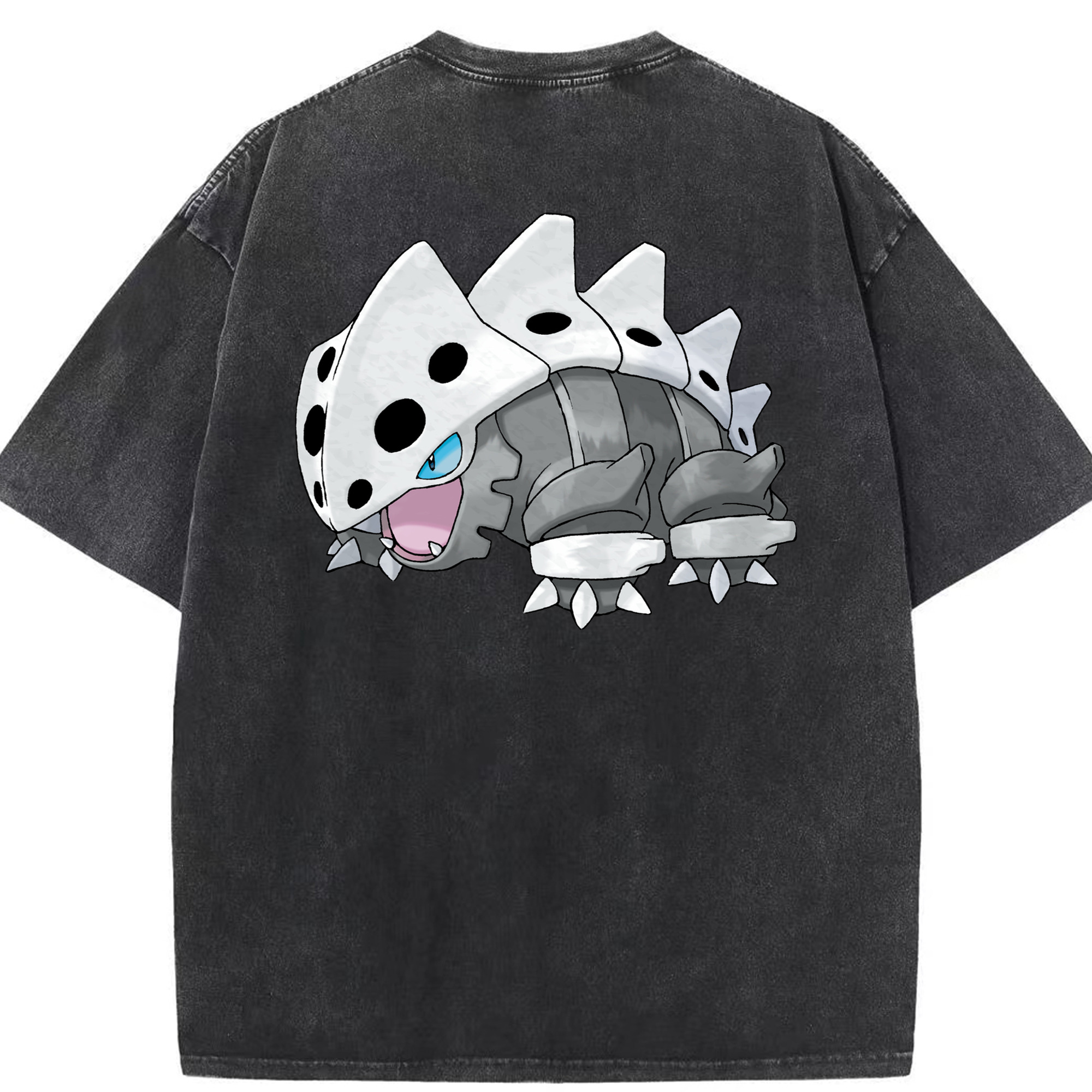 （画像用） ポケットモンスター Pokémon 綿100% ヴィンテージ風 半袖Tシャツ（背面プリント）