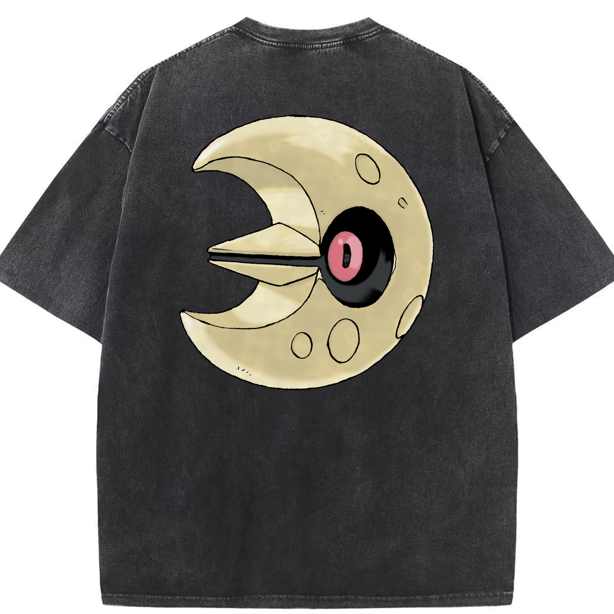 （画像用） ポケットモンスター Pokémon 綿100% ヴィンテージ風 半袖Tシャツ（背面プリント）