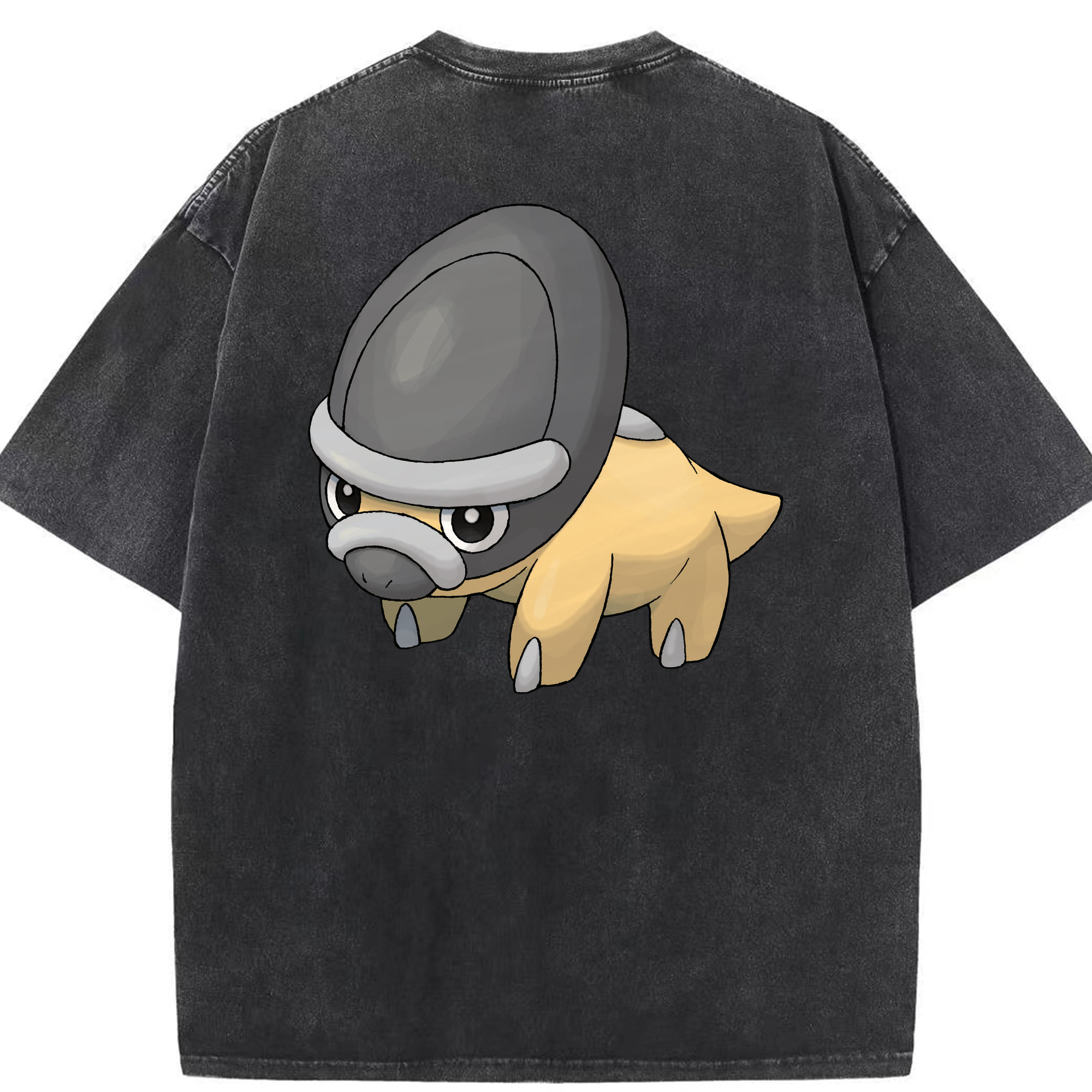 （画像用） ポケットモンスター Pokémon 綿100% ヴィンテージ風 半袖Tシャツ（背面プリント）