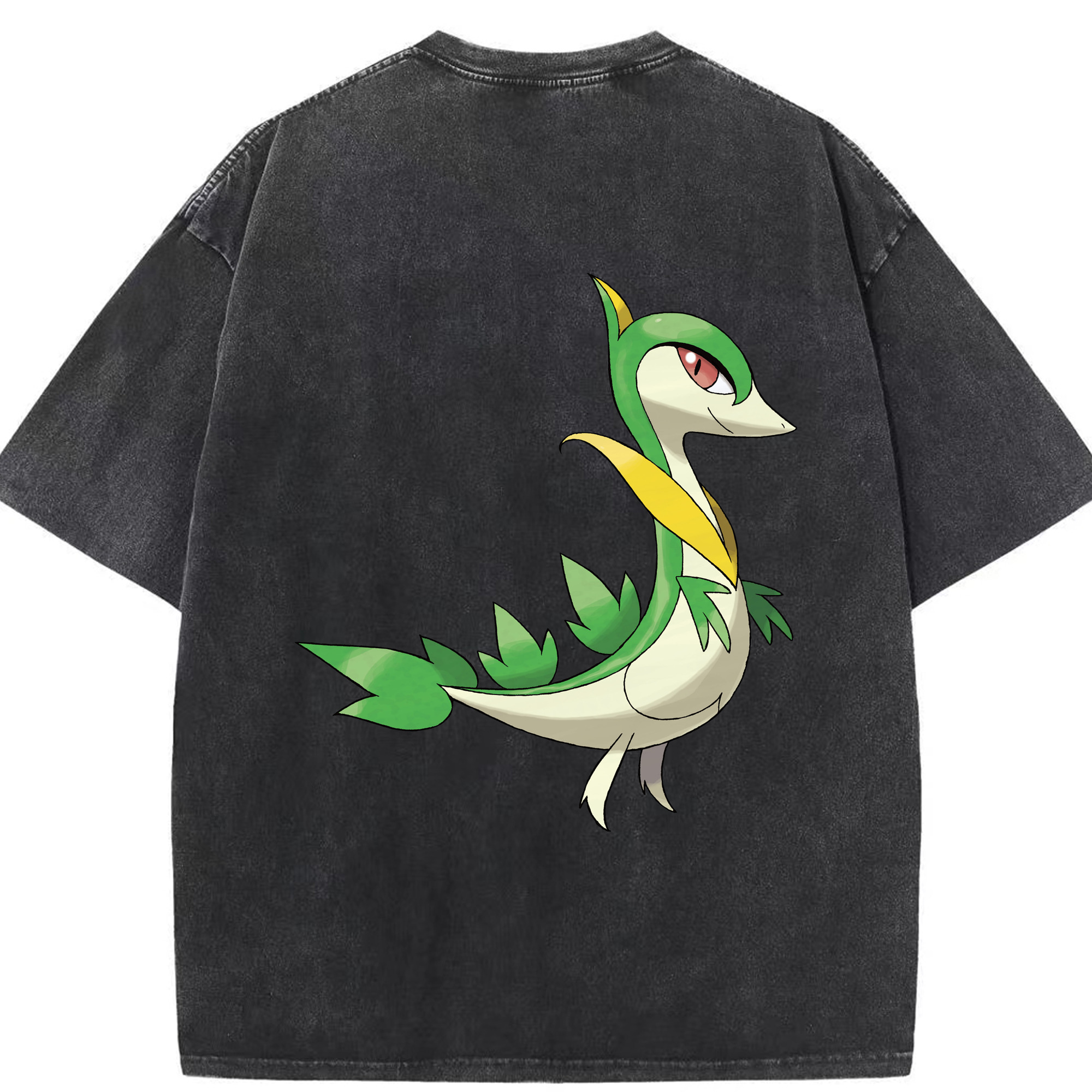 （画像用） ポケットモンスター Pokémon 綿100% ヴィンテージ風 半袖Tシャツ（背面プリント）