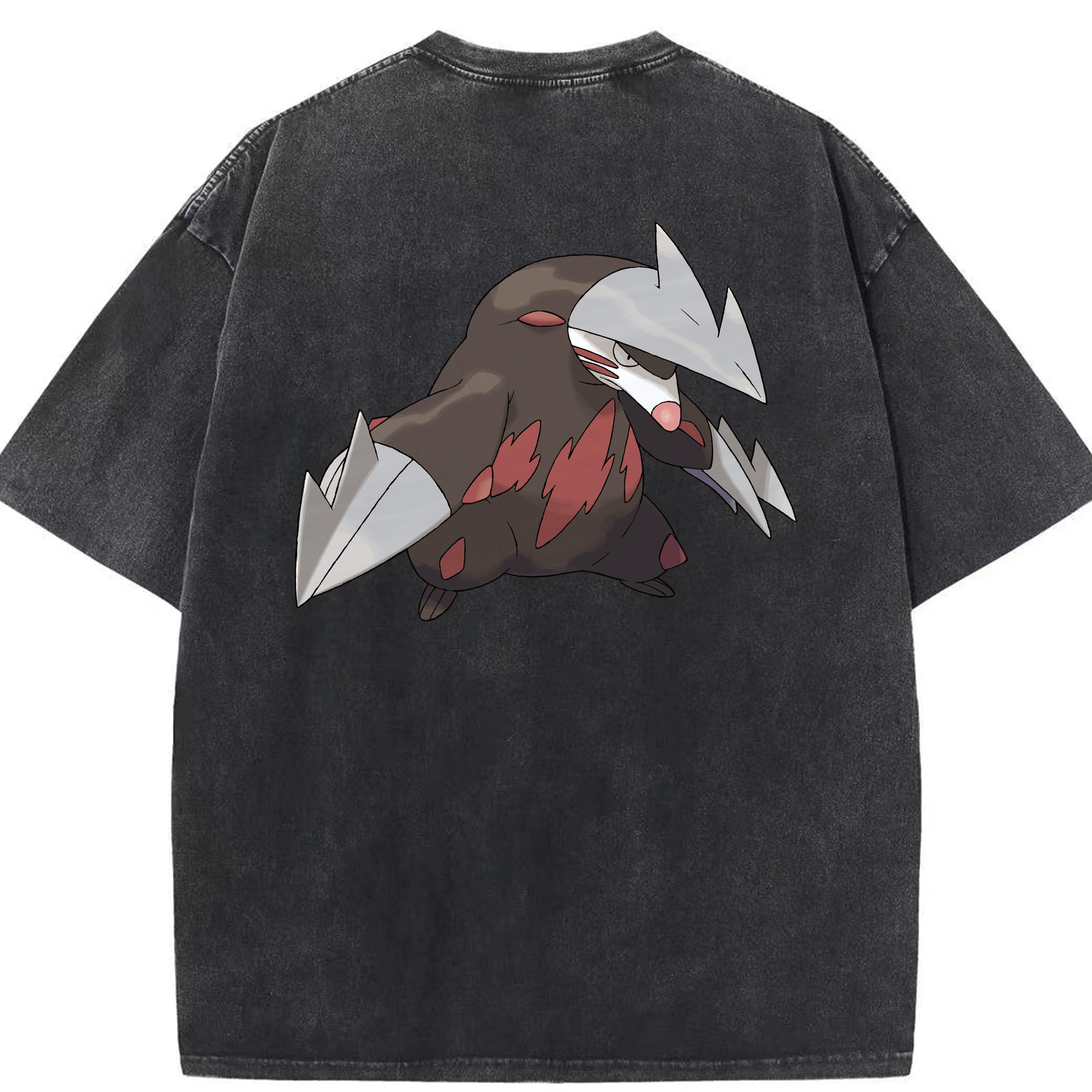 （画像用） ポケットモンスター Pokémon 綿100% ヴィンテージ風 半袖Tシャツ（背面プリント）