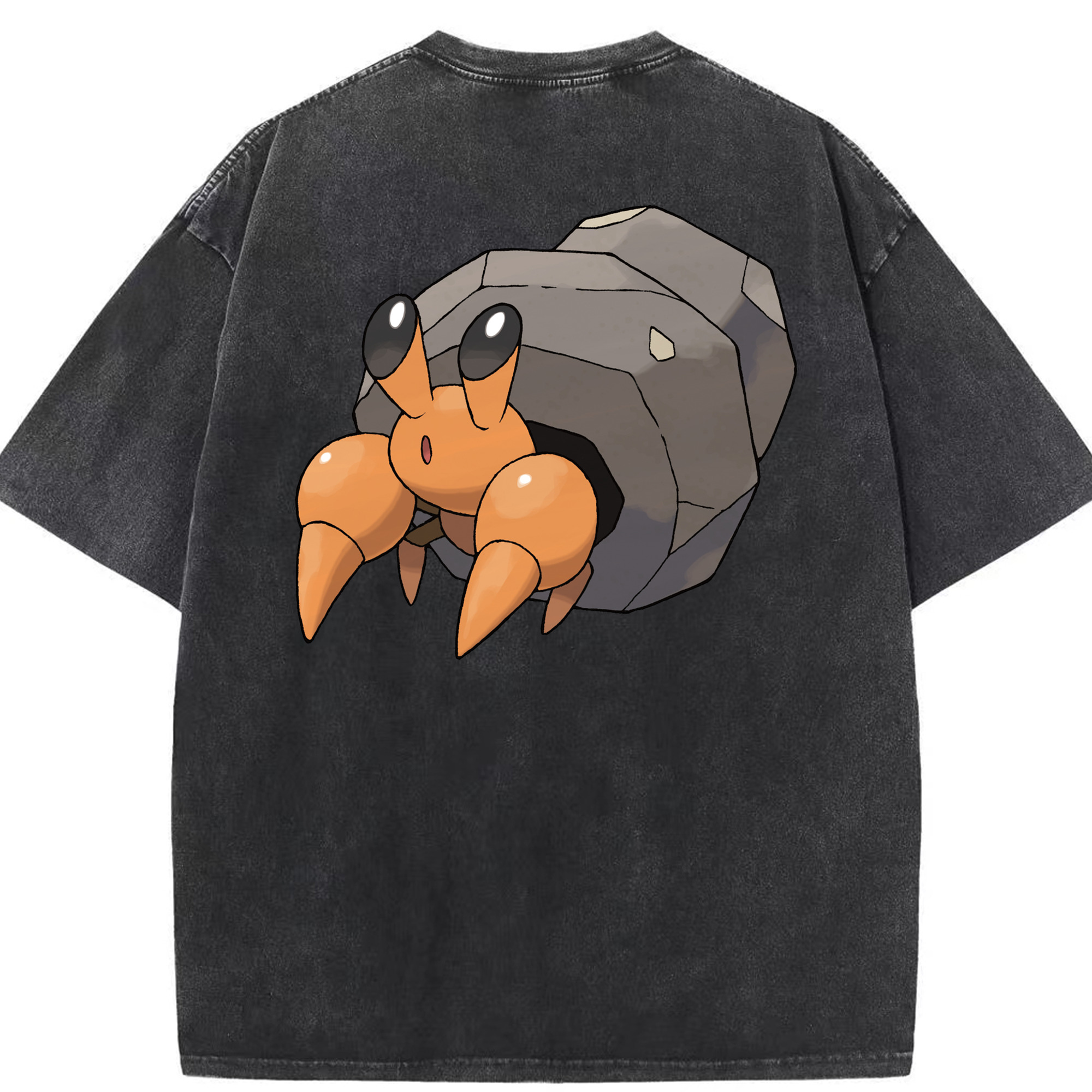 （画像用） ポケットモンスター Pokémon 綿100% ヴィンテージ風 半袖Tシャツ（背面プリント）