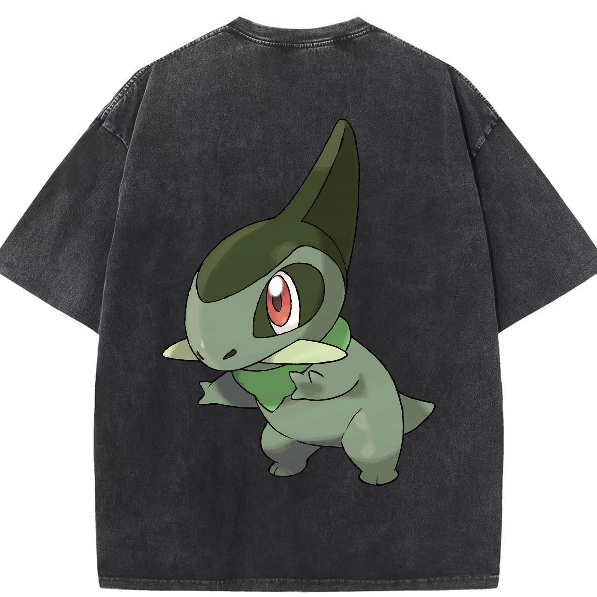 （画像用） ポケットモンスター Pokémon 綿100% ヴィンテージ風 半袖Tシャツ（背面プリント）
