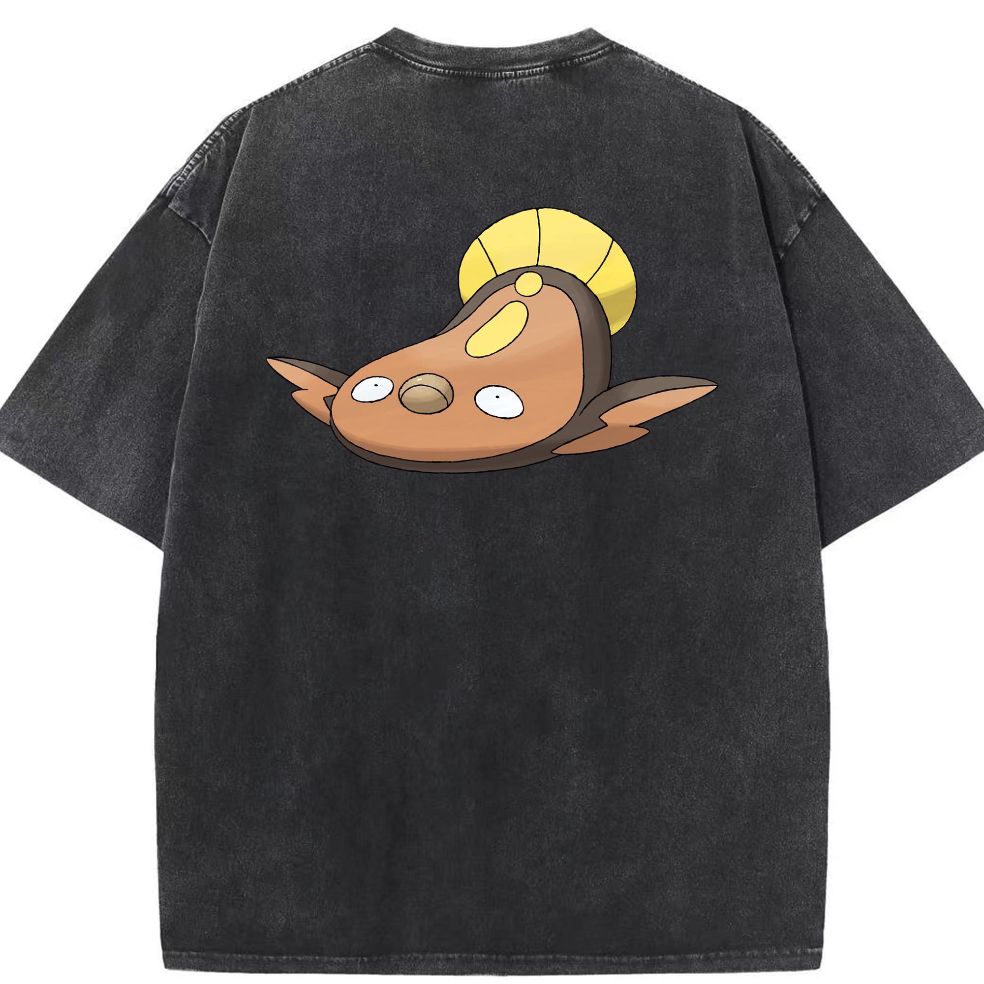（画像用） ポケットモンスター Pokémon 綿100% ヴィンテージ風 半袖Tシャツ（背面プリント）