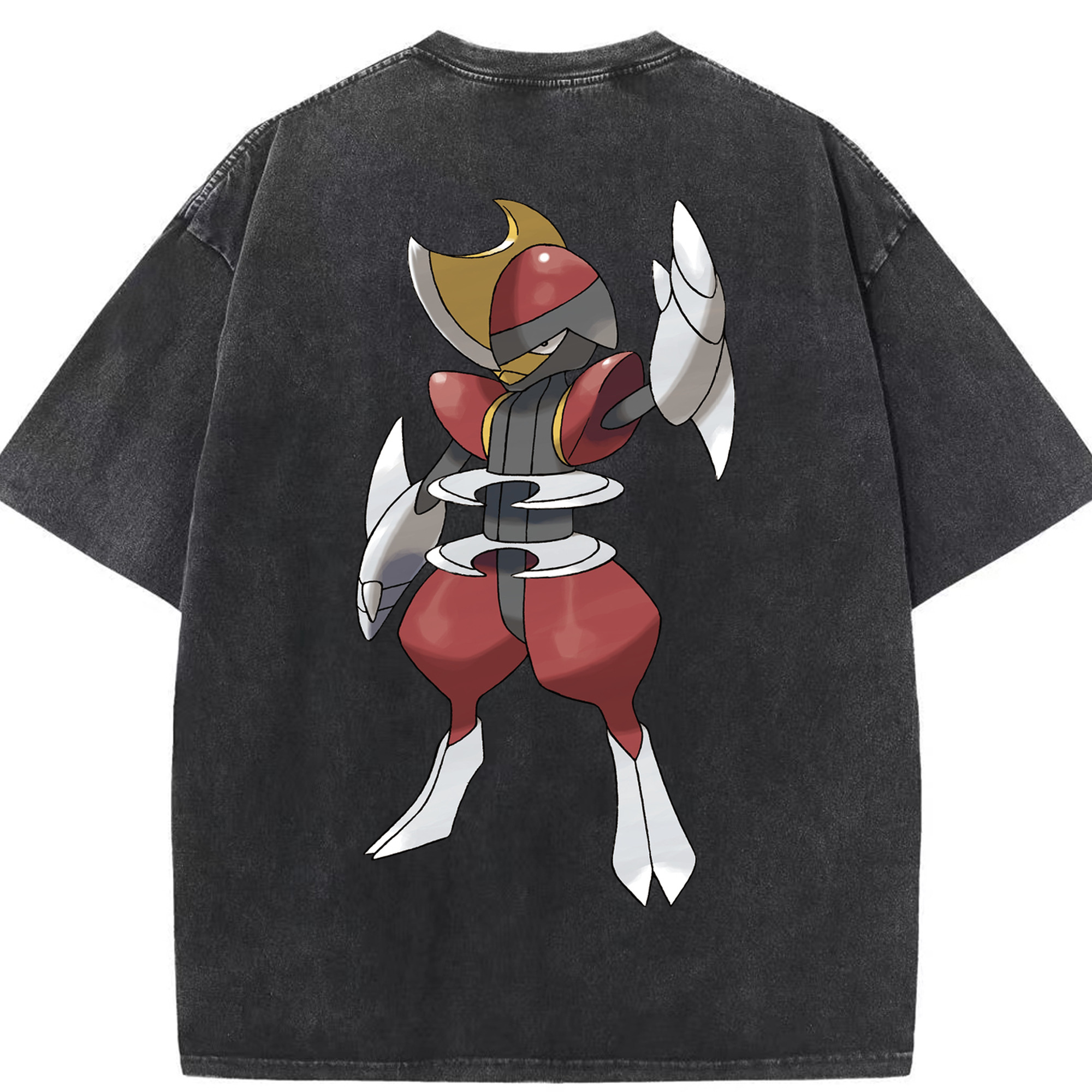 （画像用） ポケットモンスター Pokémon 綿100% ヴィンテージ風 半袖Tシャツ（背面プリント）