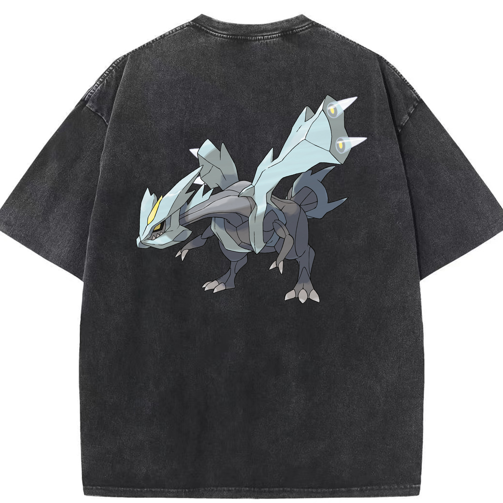 （画像用） ポケットモンスター Pokémon 綿100% ヴィンテージ風 半袖Tシャツ（背面プリント）