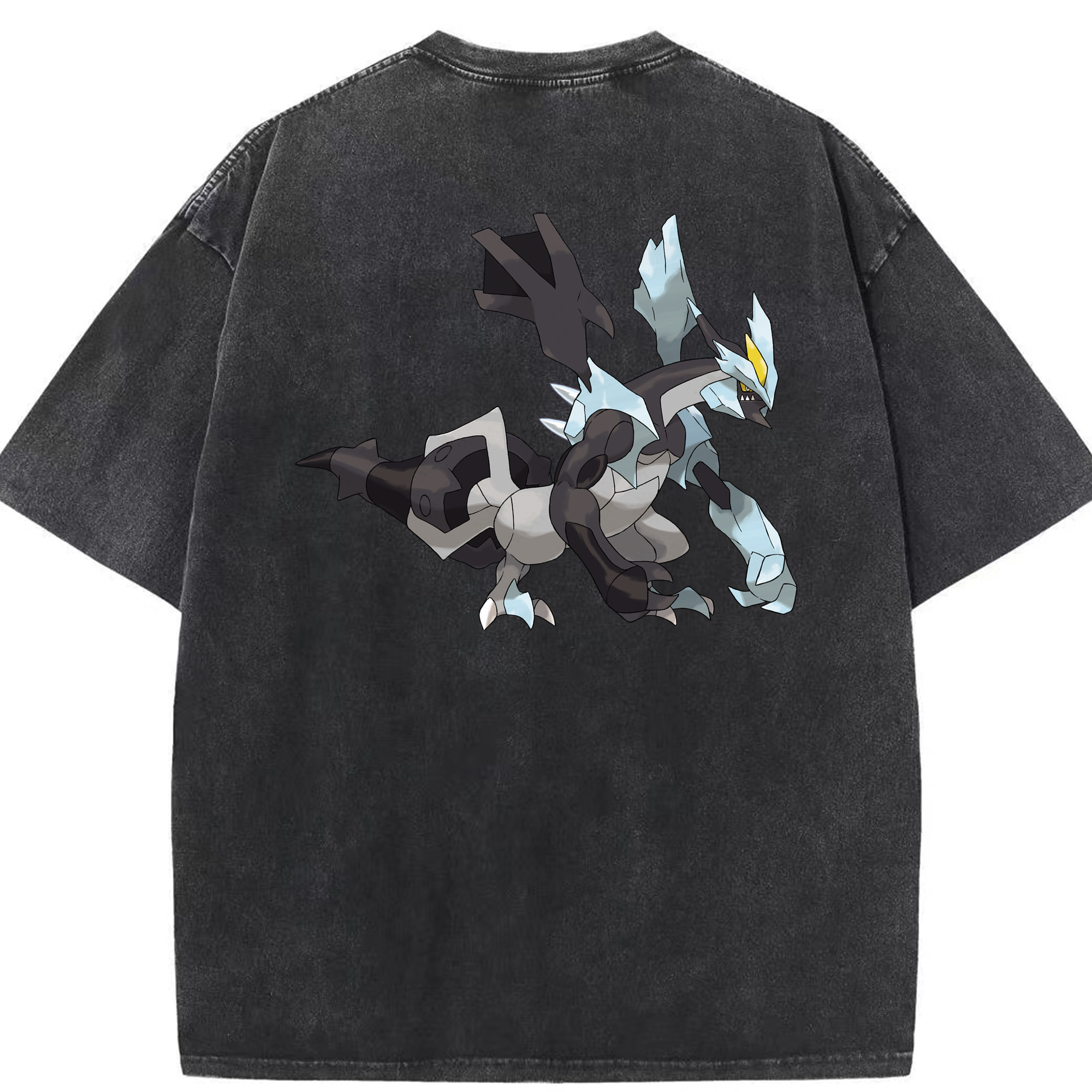 （画像用） ポケットモンスター Pokémon 綿100% ヴィンテージ風 半袖Tシャツ（背面プリント）