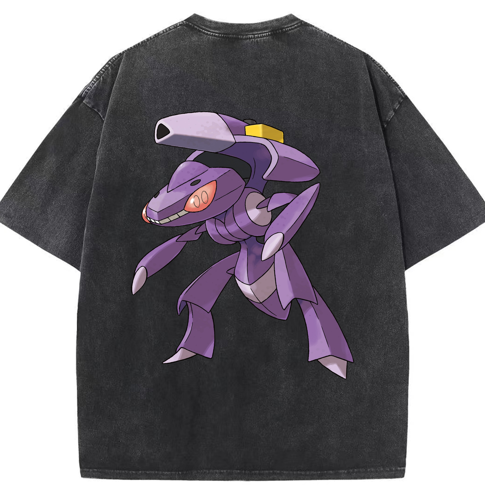 （画像用） ポケットモンスター Pokémon 綿100% ヴィンテージ風 半袖Tシャツ（背面プリント）