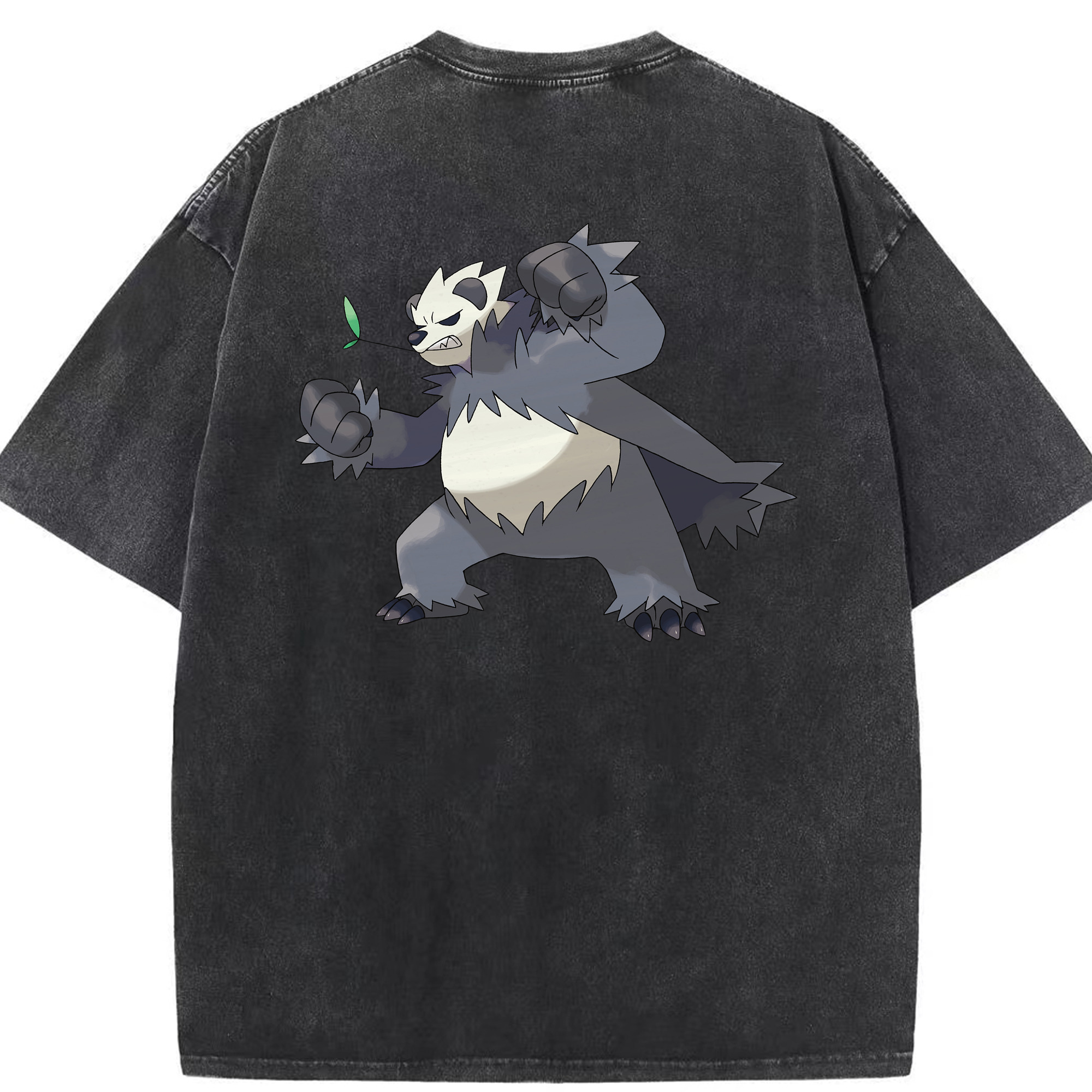 （画像用） ポケットモンスター Pokémon 綿100% ヴィンテージ風 半袖Tシャツ（背面プリント）