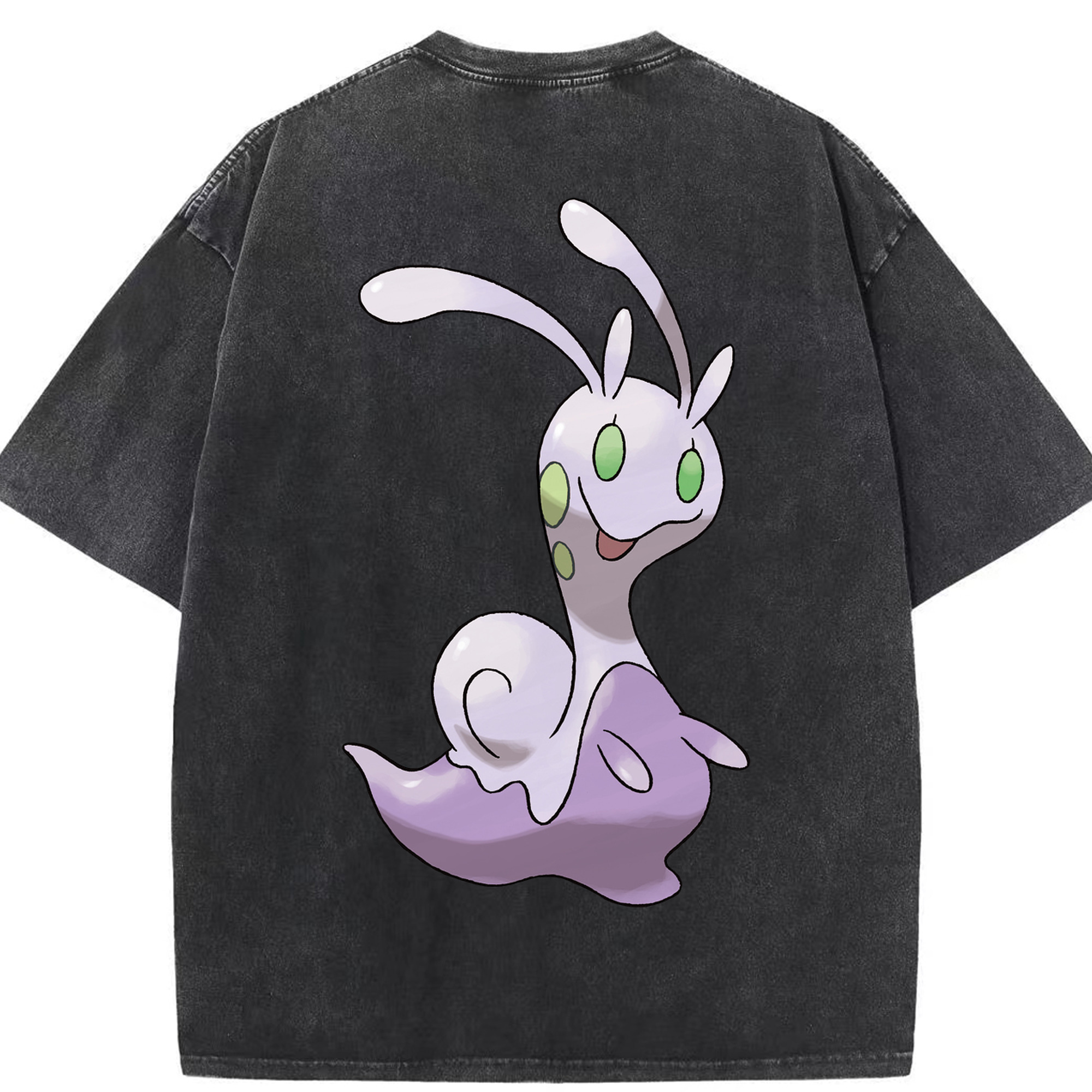 （画像用） ポケットモンスター Pokémon 綿100% ヴィンテージ風 半袖Tシャツ（背面プリント）