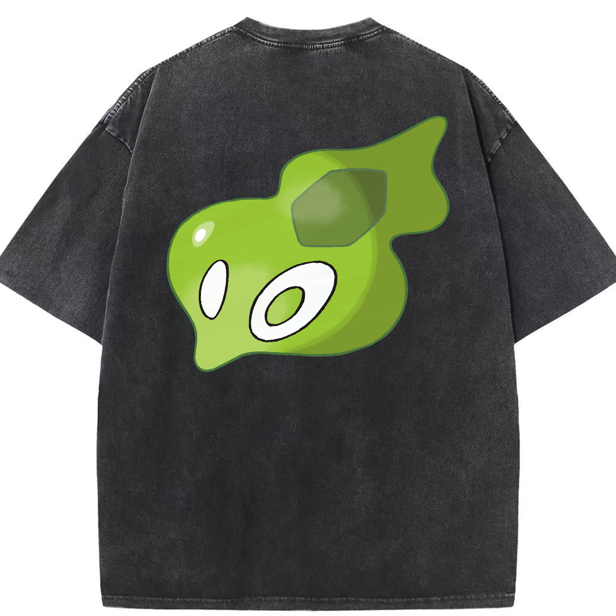 （画像用） ポケットモンスター Pokémon 綿100% ヴィンテージ風 半袖Tシャツ（背面プリント）