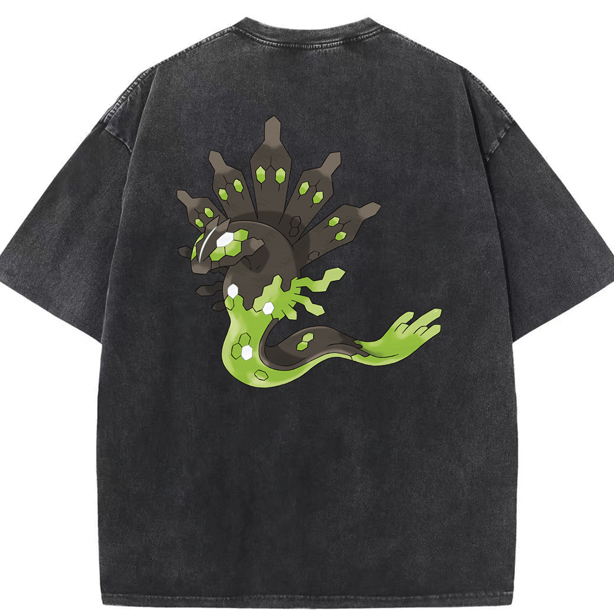 （画像用） ポケットモンスター Pokémon 綿100% ヴィンテージ風 半袖Tシャツ（背面プリント）