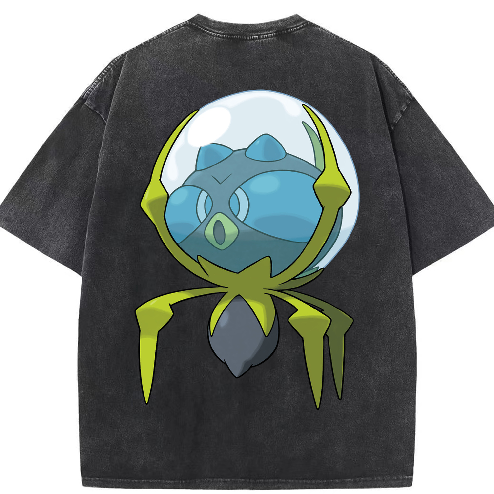 （画像用） ポケットモンスター Pokémon 綿100% ヴィンテージ風 半袖Tシャツ（背面プリント）