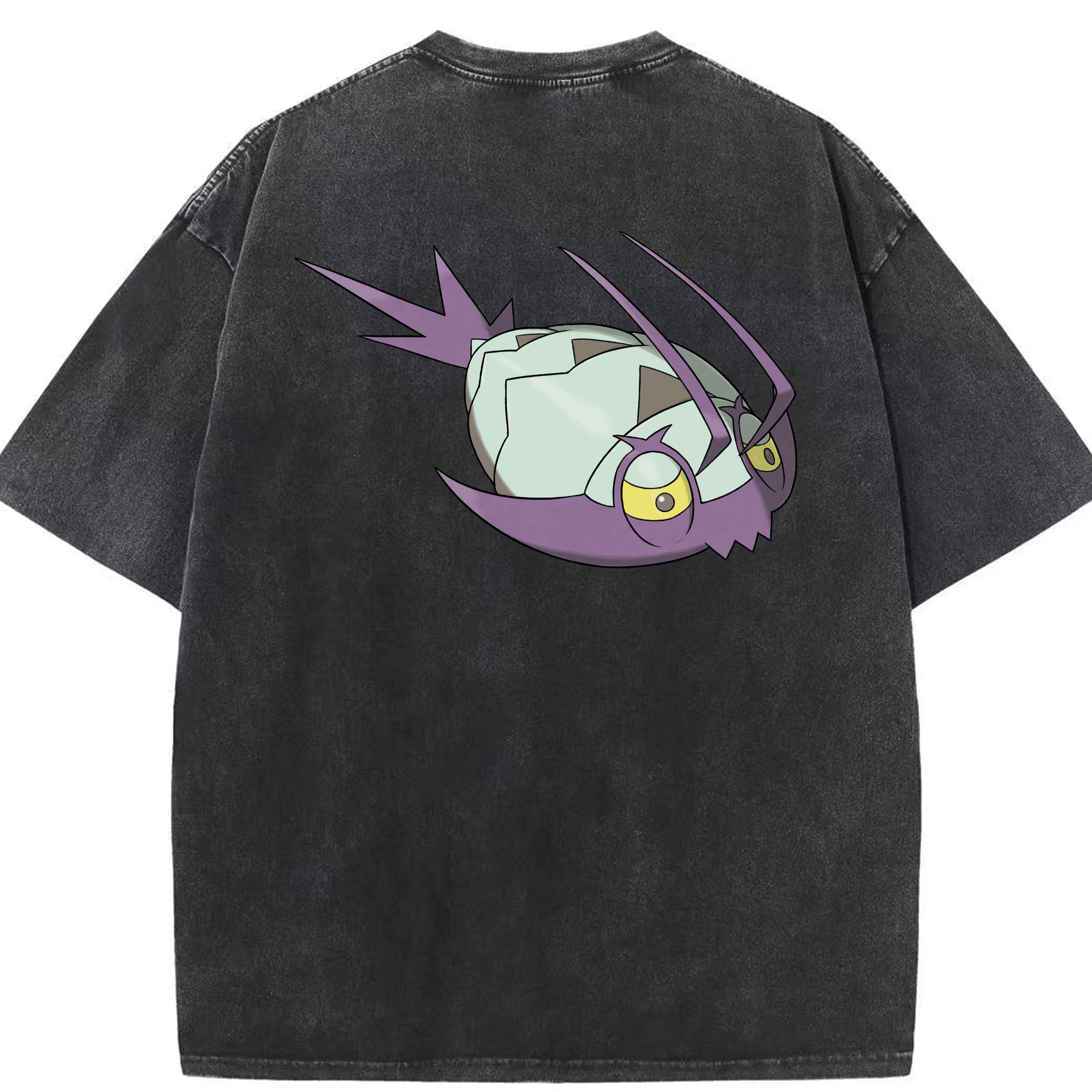 （画像用） ポケットモンスター Pokémon 綿100% ヴィンテージ風 半袖Tシャツ（背面プリント）