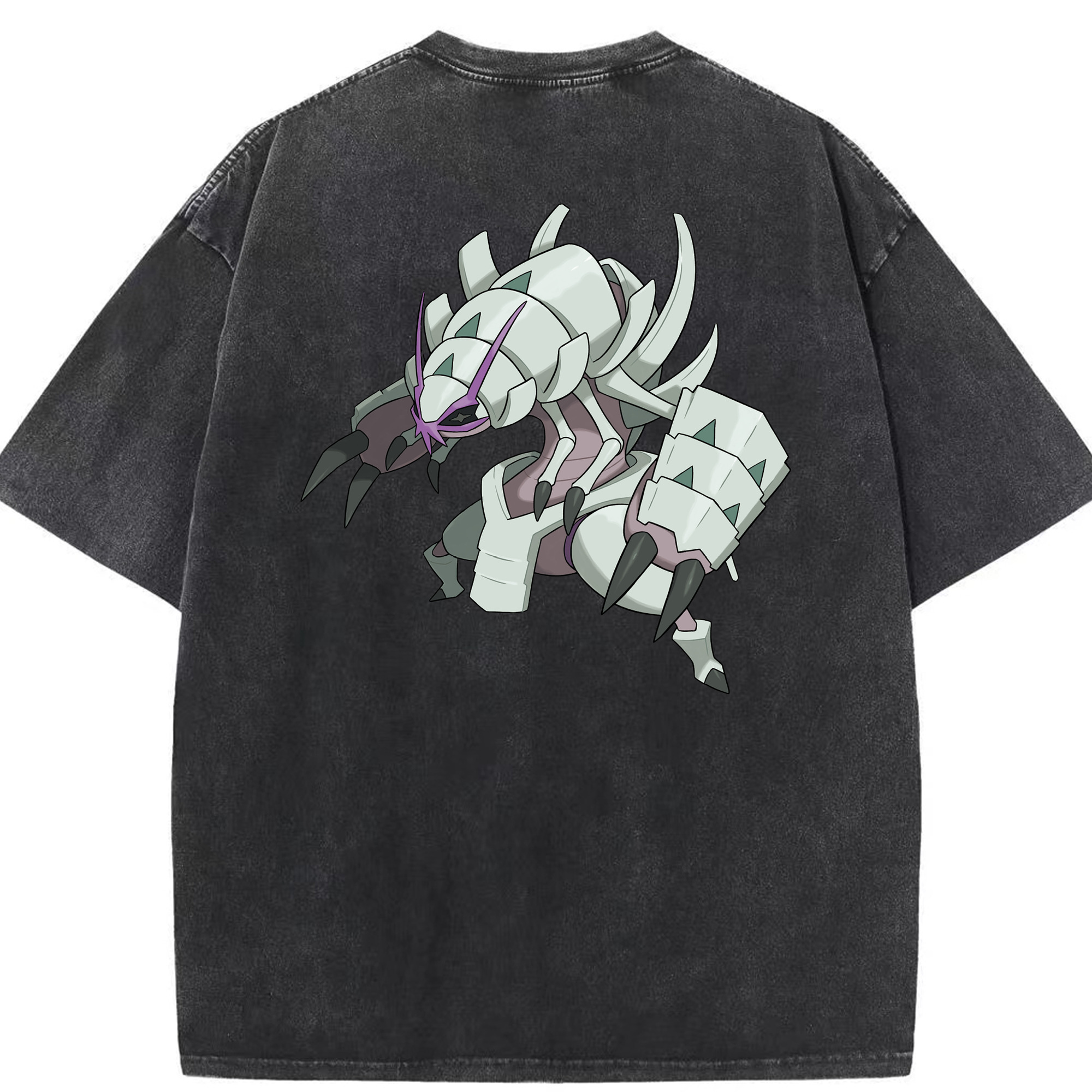 （画像用） ポケットモンスター Pokémon 綿100% ヴィンテージ風 半袖Tシャツ（背面プリント）