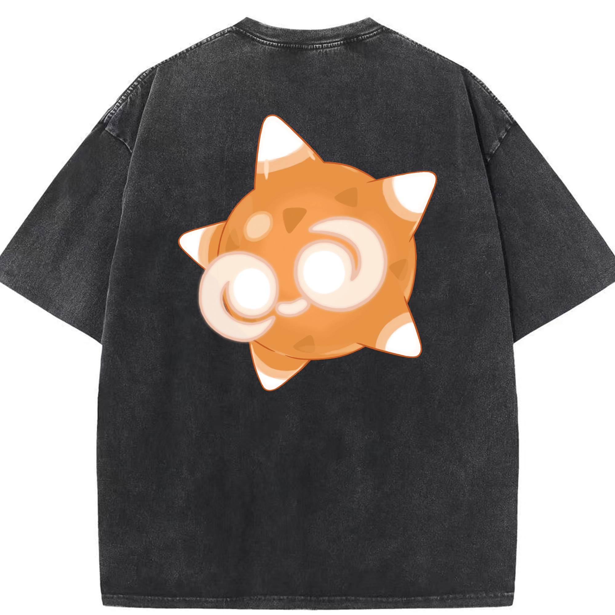 （画像用） ポケットモンスター Pokémon 綿100% ヴィンテージ風 半袖Tシャツ（背面プリント）