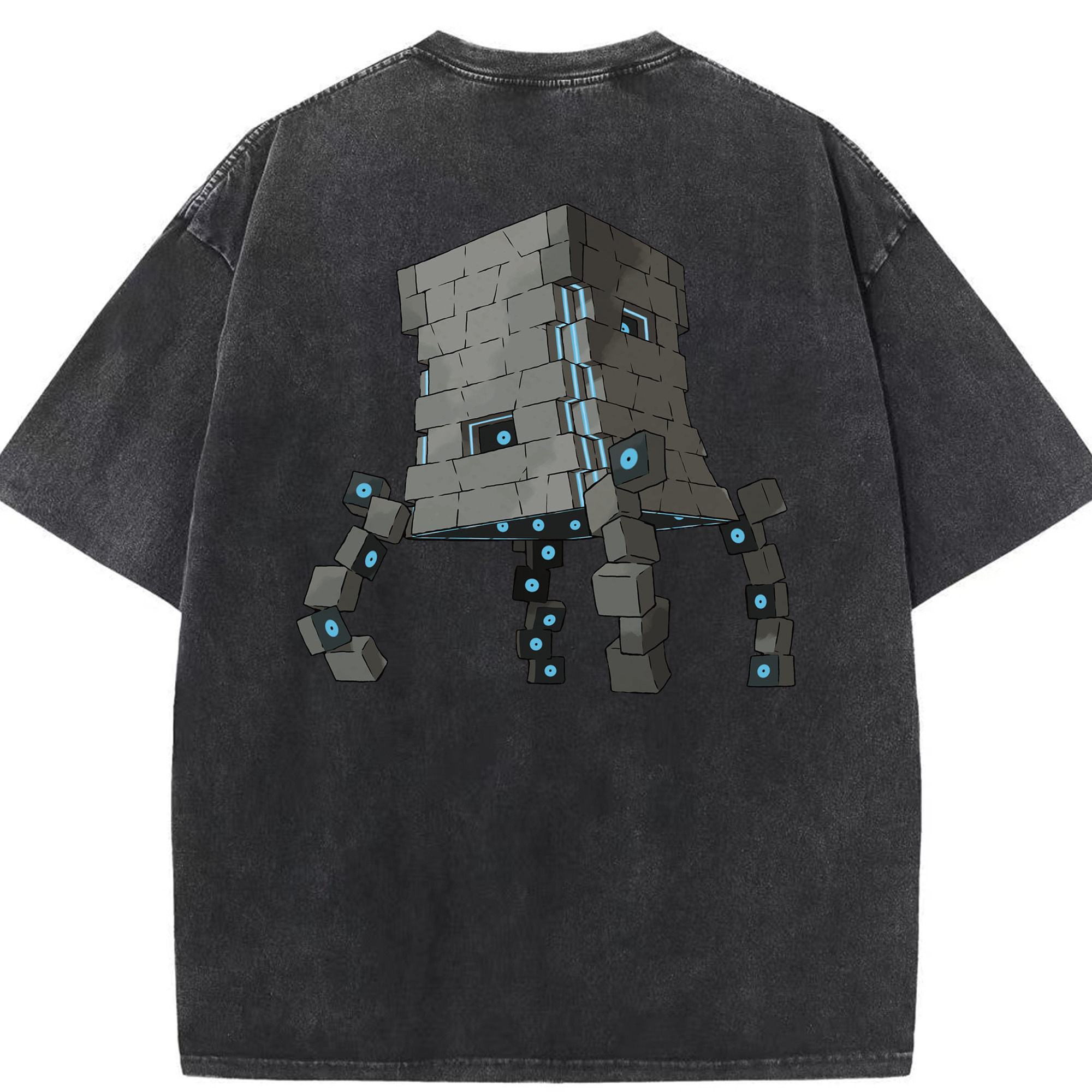 （画像用） ポケットモンスター Pokémon 綿100% ヴィンテージ風 半袖Tシャツ（背面プリント）