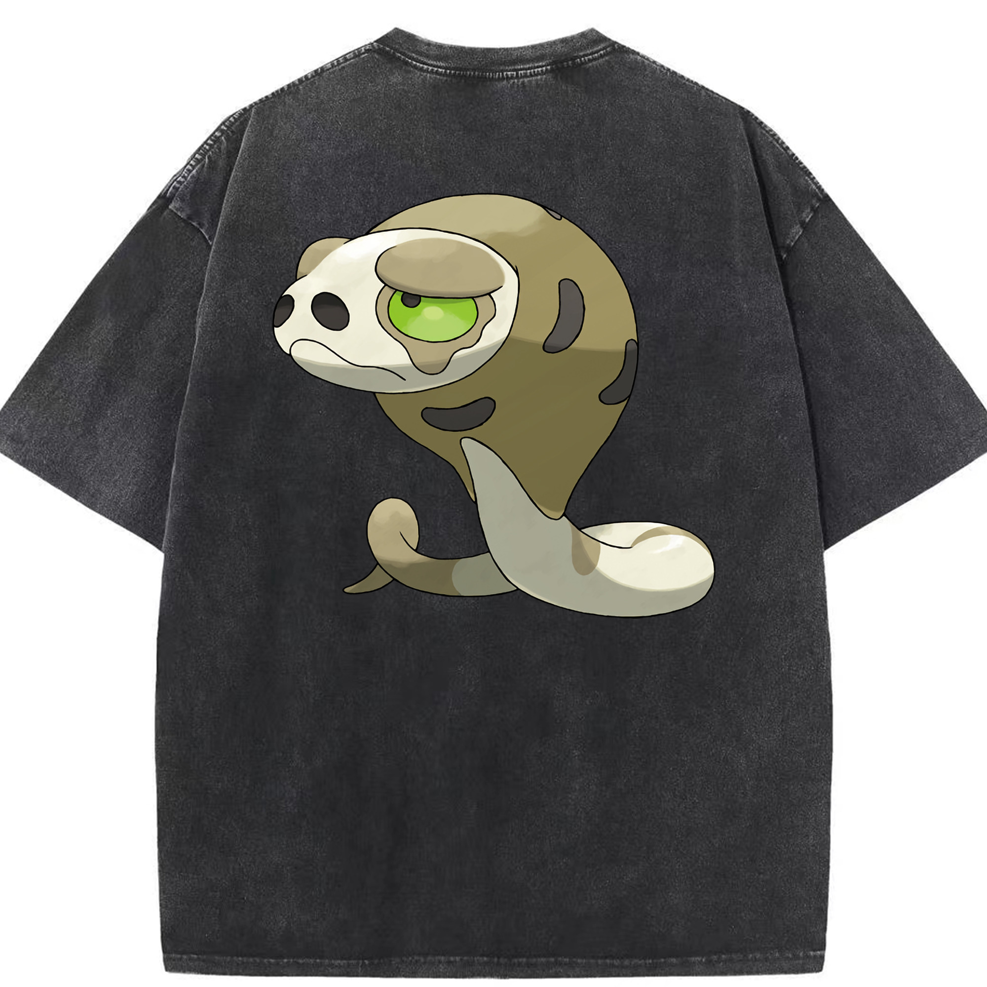 （画像用） ポケットモンスター Pokémon 綿100% ヴィンテージ風 半袖Tシャツ（背面プリント）
