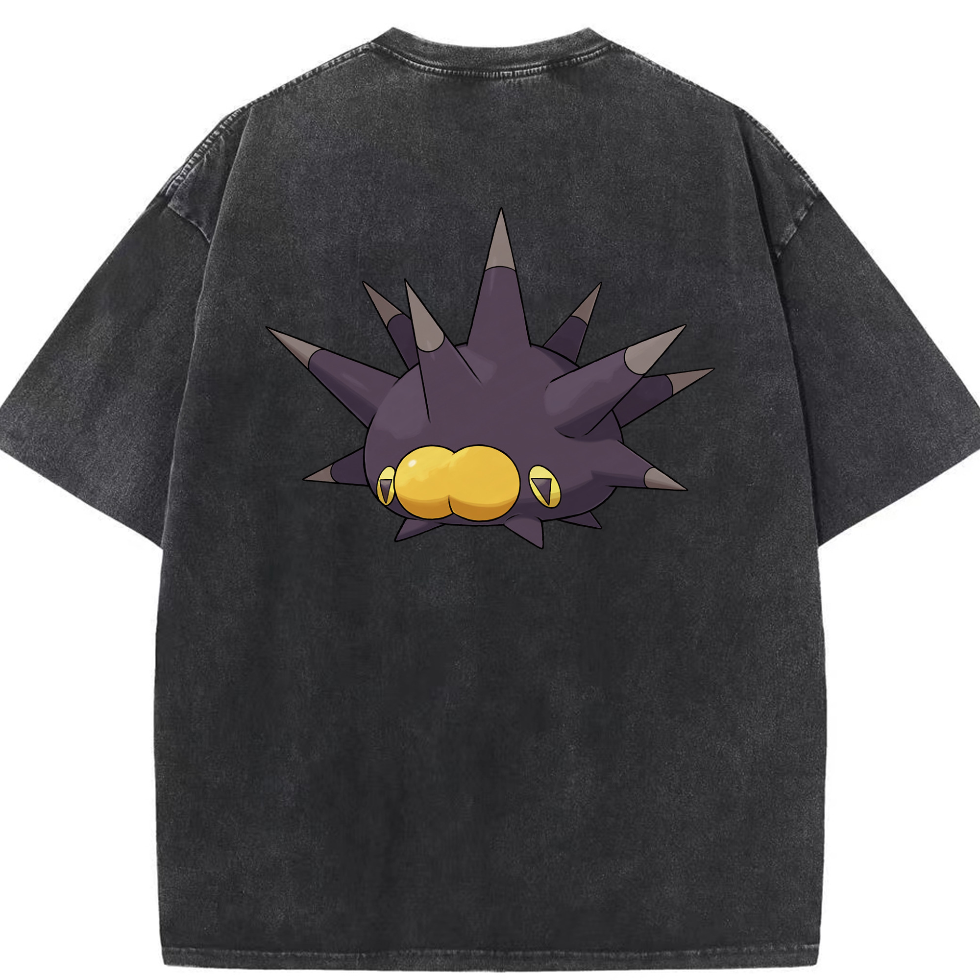 （画像用） ポケットモンスター Pokémon 綿100% ヴィンテージ風 半袖Tシャツ（背面プリント）