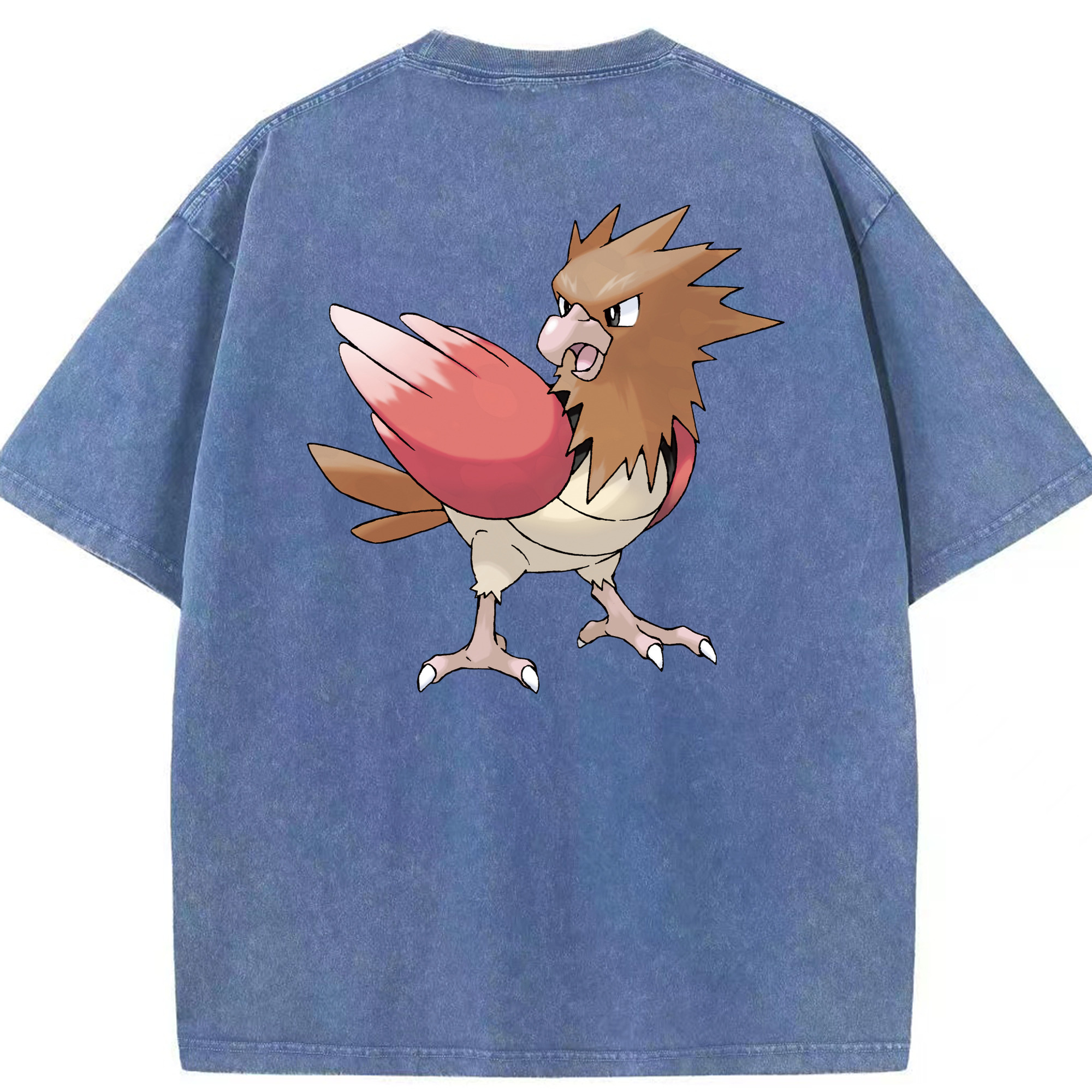 （画像用） ポケットモンスター Pokémon 綿100% ヴィンテージ風 半袖Tシャツ（背面プリント）