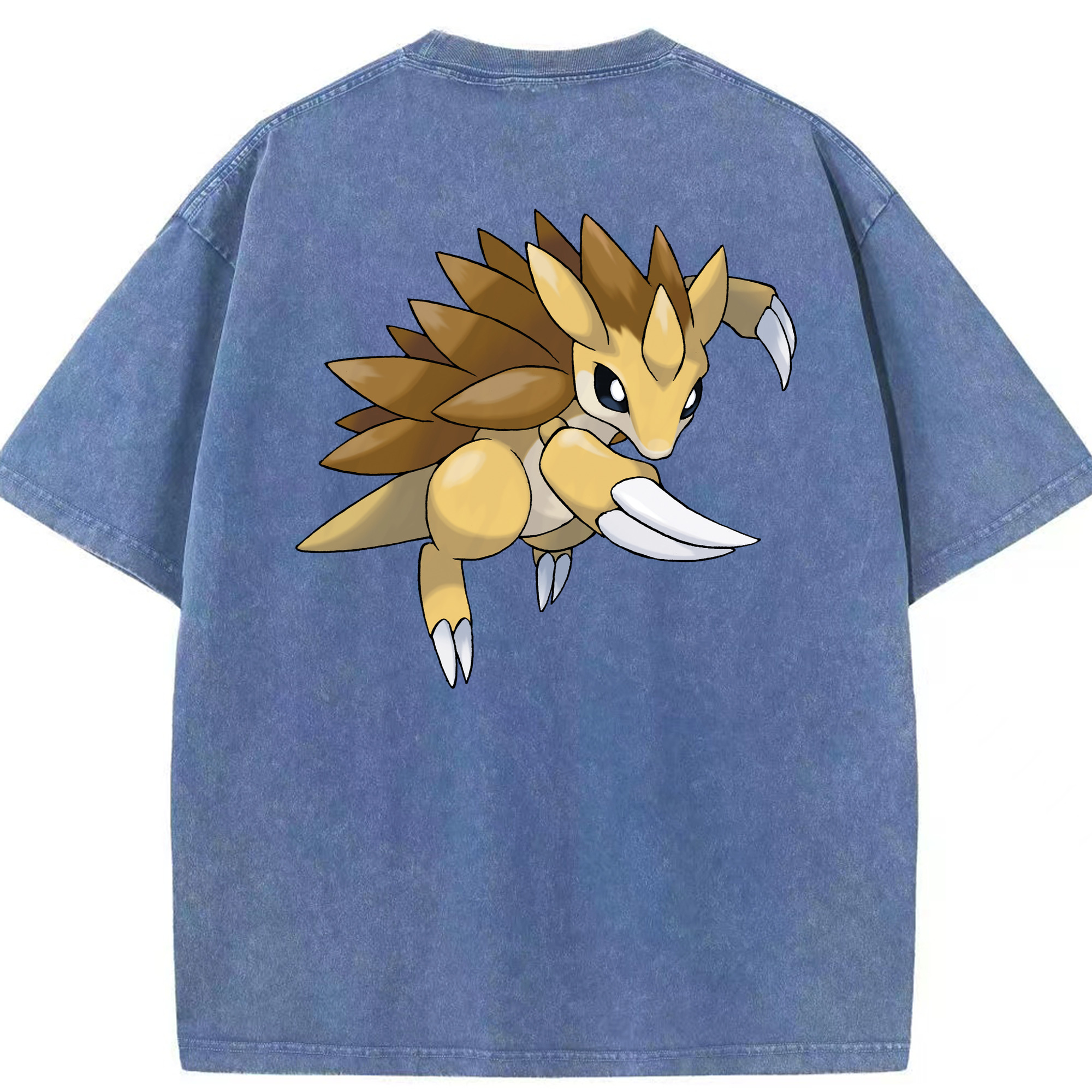 （画像用） ポケットモンスター Pokémon 綿100% ヴィンテージ風 半袖Tシャツ（背面プリント）
