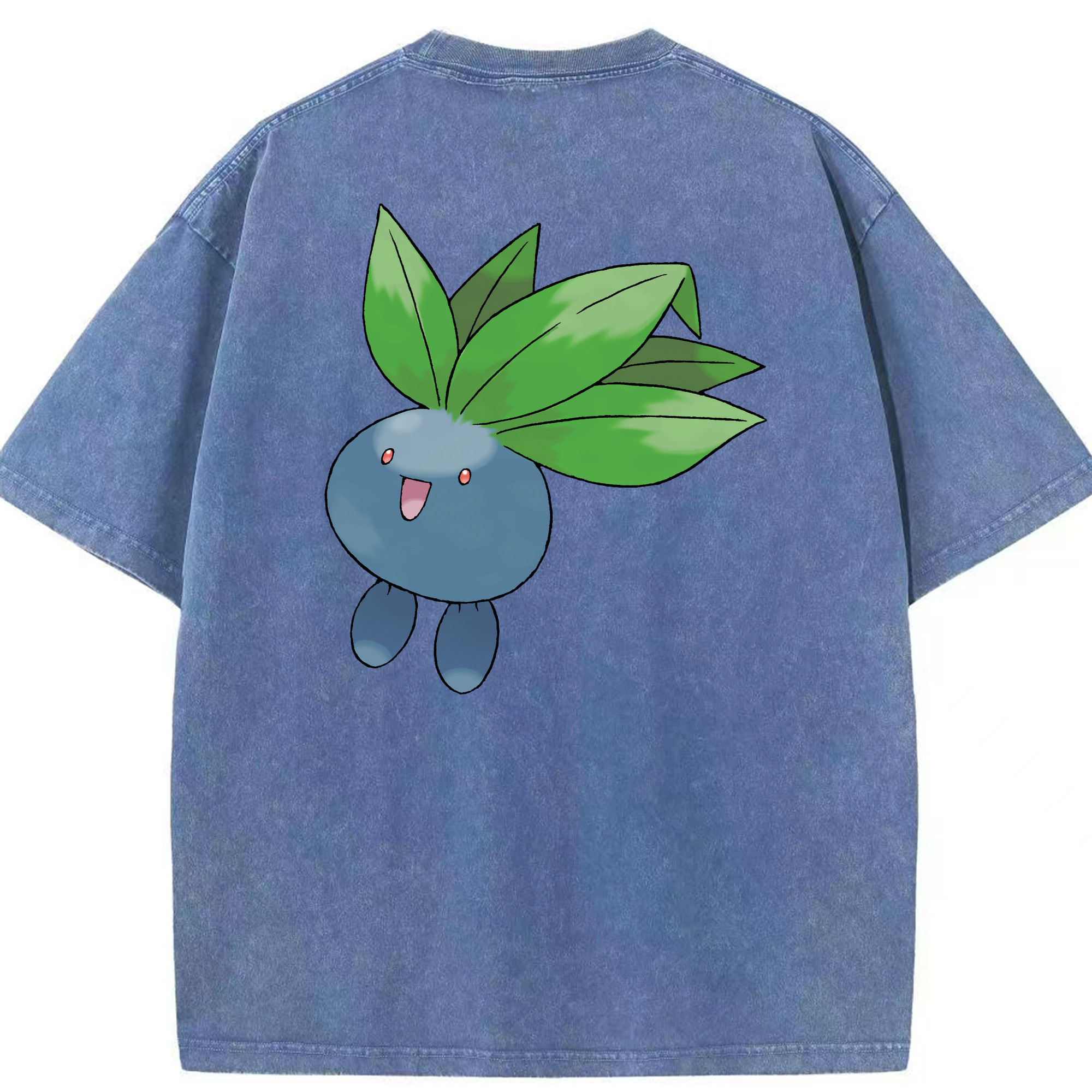 （画像用） ポケットモンスター Pokémon 綿100% ヴィンテージ風 半袖Tシャツ（背面プリント）