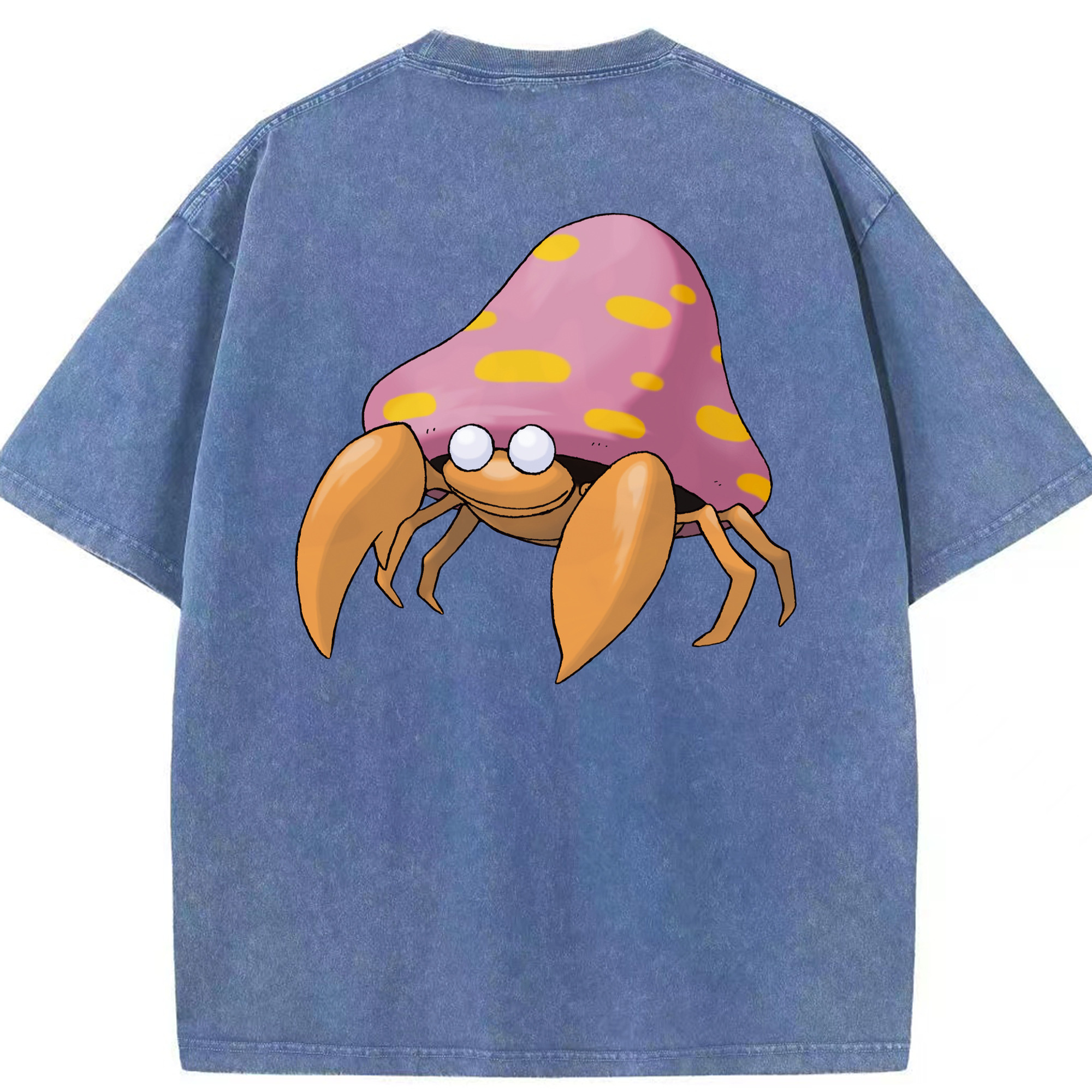 （画像用） ポケットモンスター Pokémon 綿100% ヴィンテージ風 半袖Tシャツ（背面プリント）
