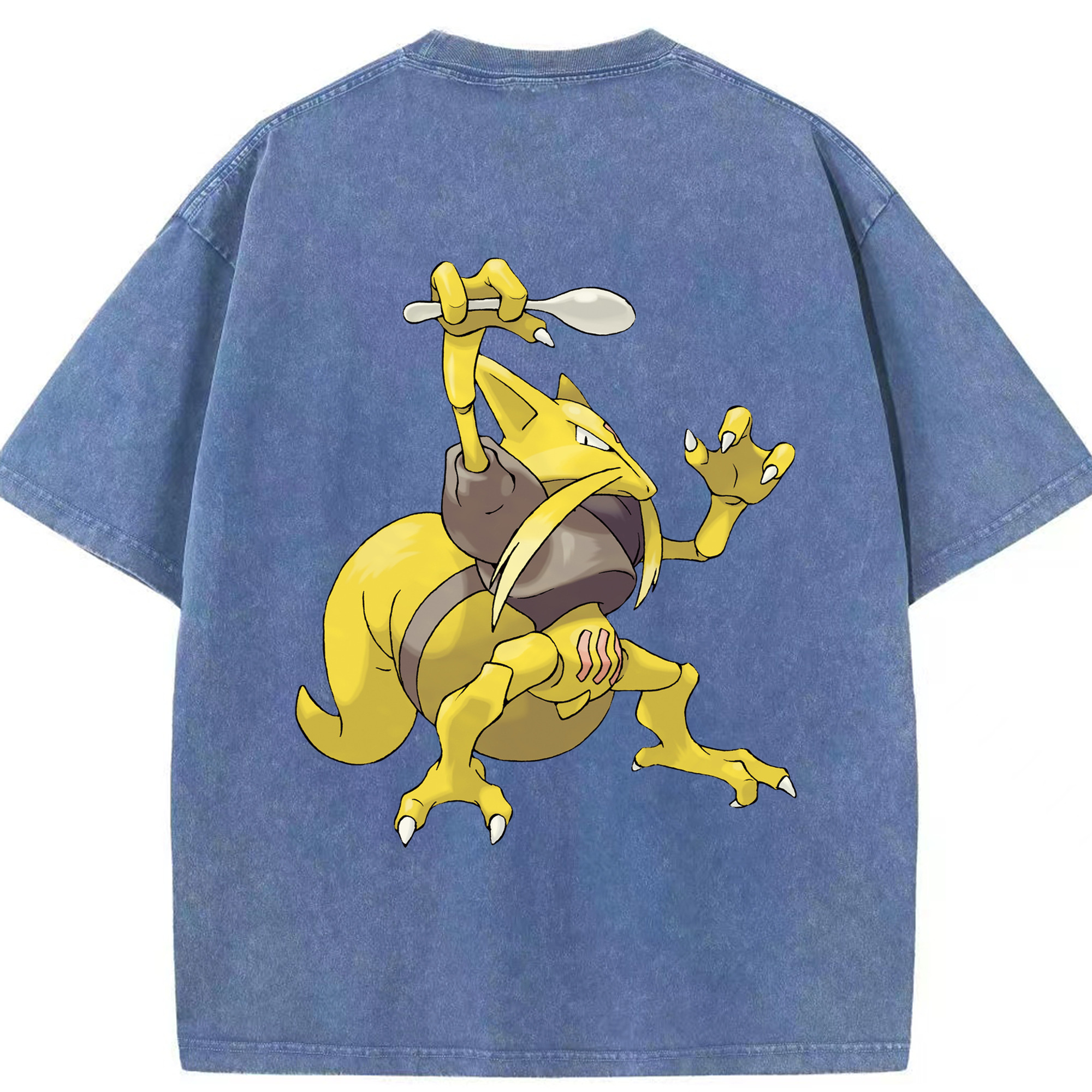 （画像用） ポケットモンスター Pokémon 綿100% ヴィンテージ風 半袖Tシャツ（背面プリント）
