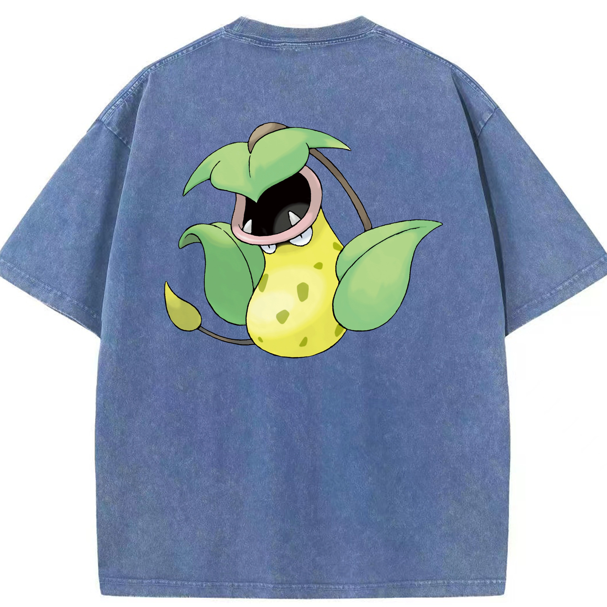 （画像用） ポケットモンスター Pokémon 綿100% ヴィンテージ風 半袖Tシャツ（背面プリント）