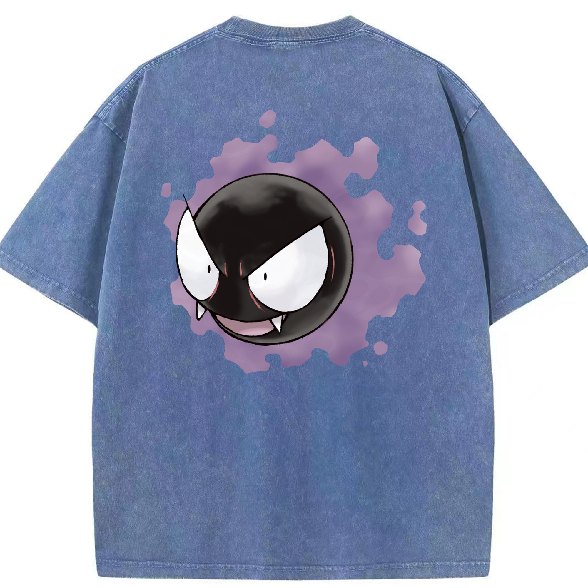 （画像用） ポケットモンスター Pokémon 綿100% ヴィンテージ風 半袖Tシャツ（背面プリント）