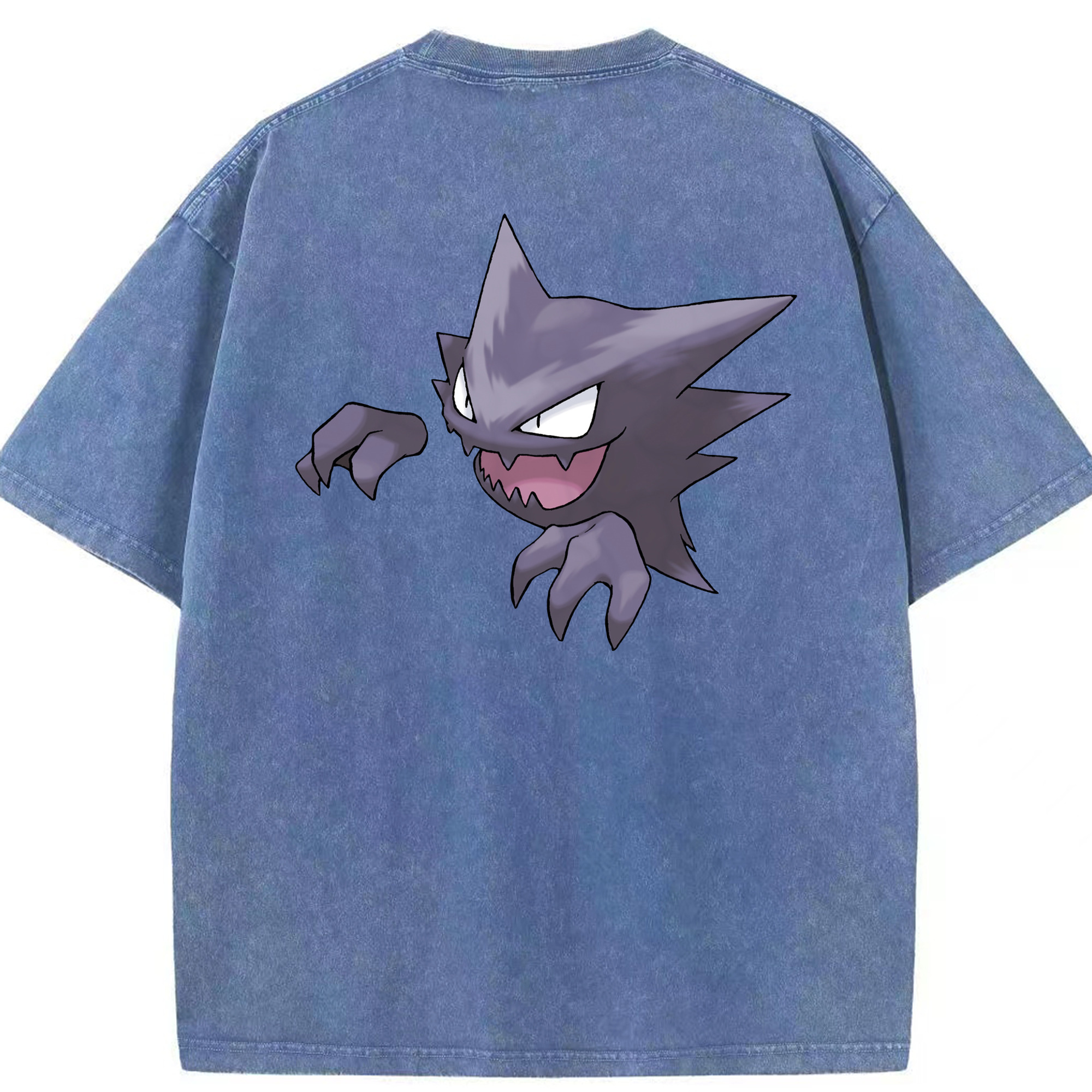 （画像用） ポケットモンスター Pokémon 綿100% ヴィンテージ風 半袖Tシャツ（背面プリント）