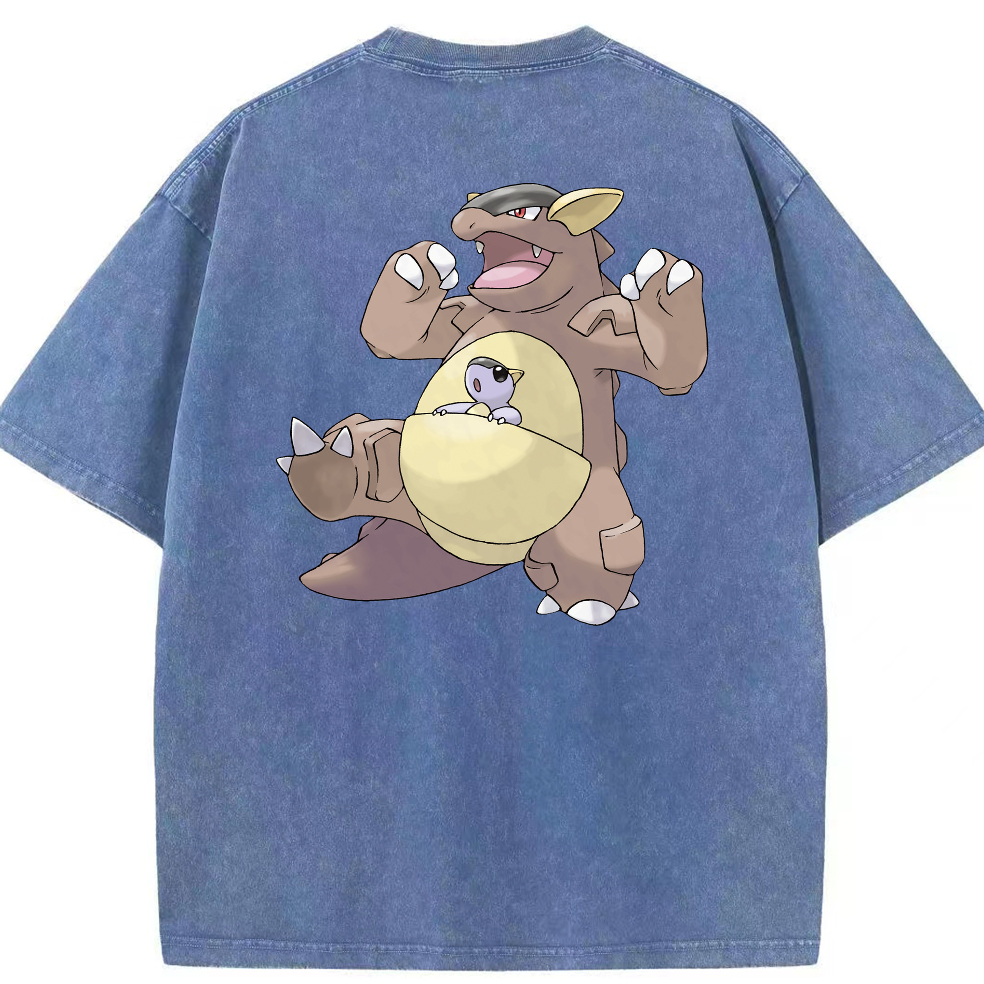 （画像用） ポケットモンスター Pokémon 綿100% ヴィンテージ風 半袖Tシャツ（背面プリント）