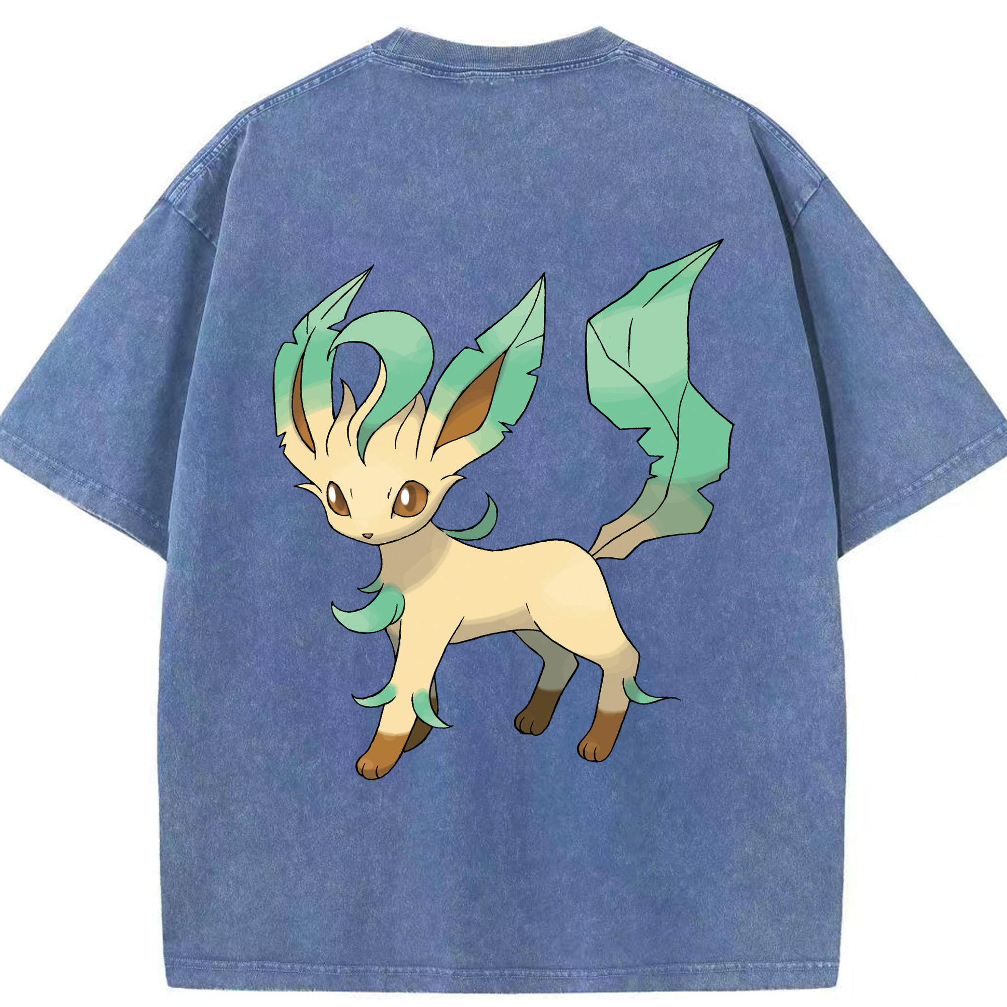 （画像用） ポケットモンスター Pokémon 綿100% ヴィンテージ風 半袖Tシャツ（背面プリント）