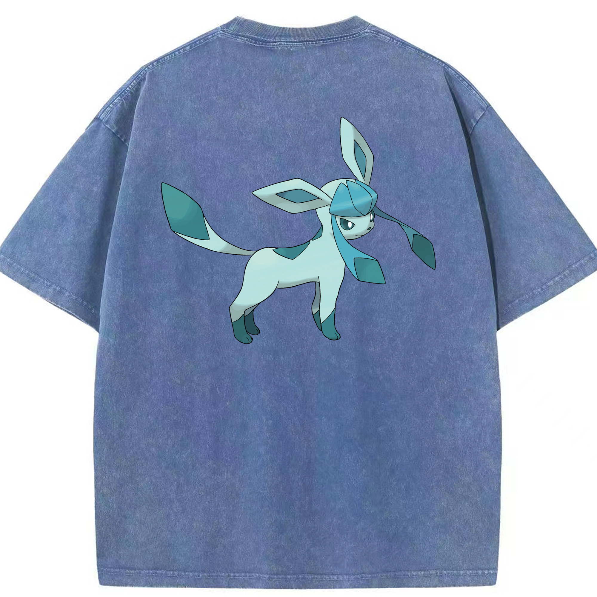 （画像用） ポケットモンスター Pokémon 綿100% ヴィンテージ風 半袖Tシャツ（背面プリント）