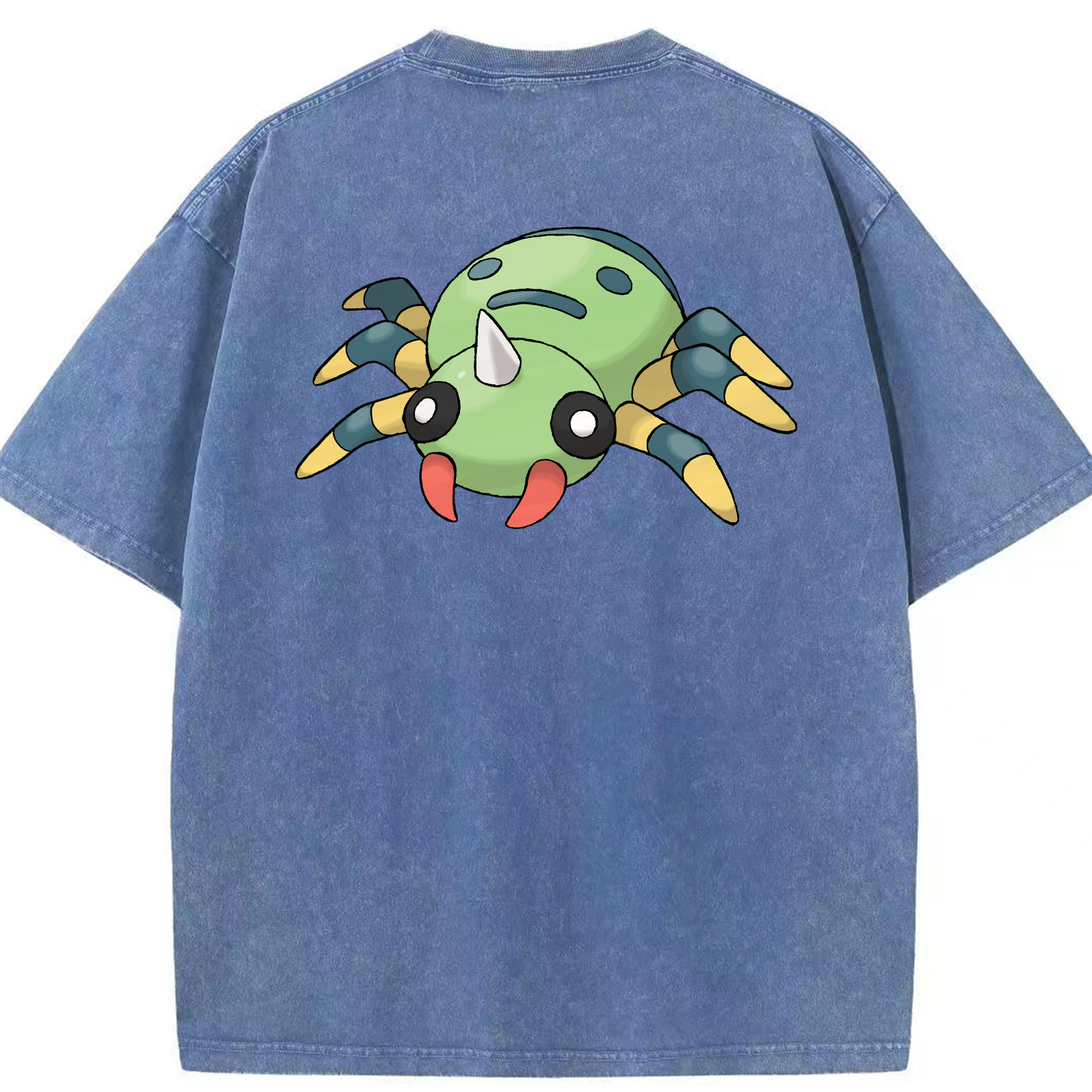 （画像用） ポケットモンスター Pokémon 綿100% ヴィンテージ風 半袖Tシャツ（背面プリント）
