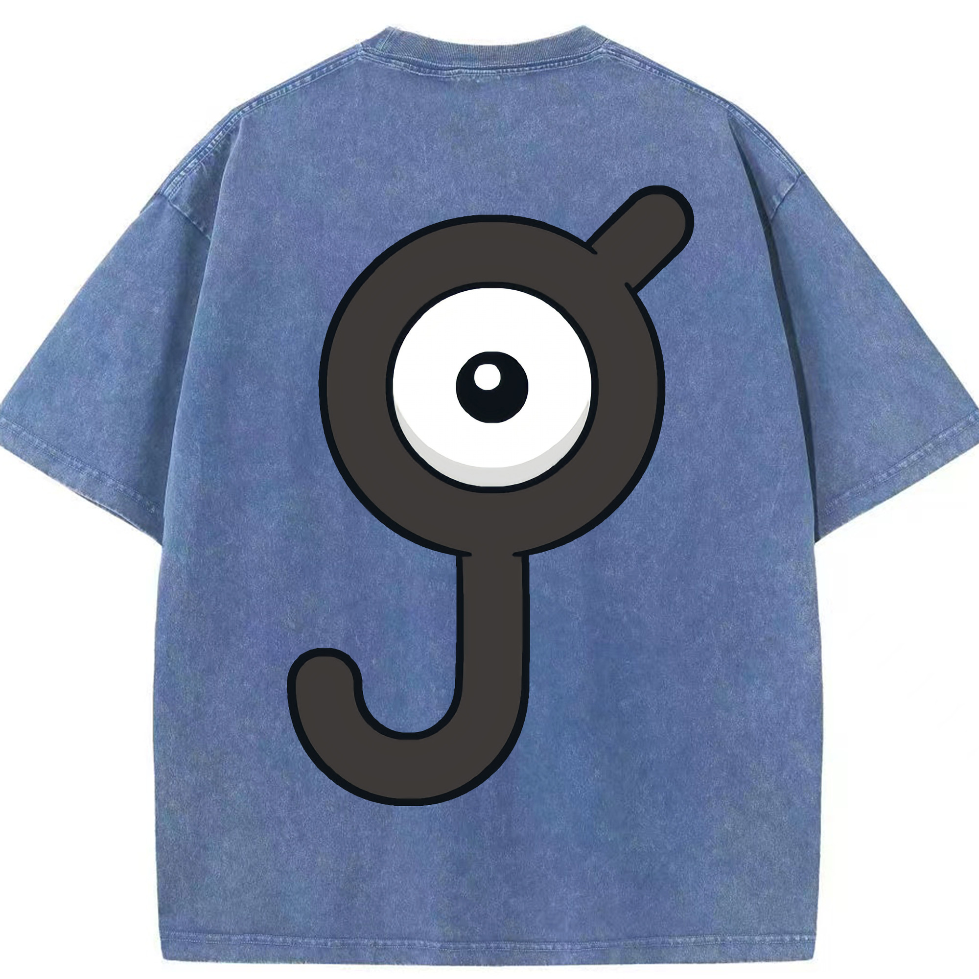 （画像用） ポケットモンスター Pokémon 綿100% ヴィンテージ風 半袖Tシャツ（背面プリント）