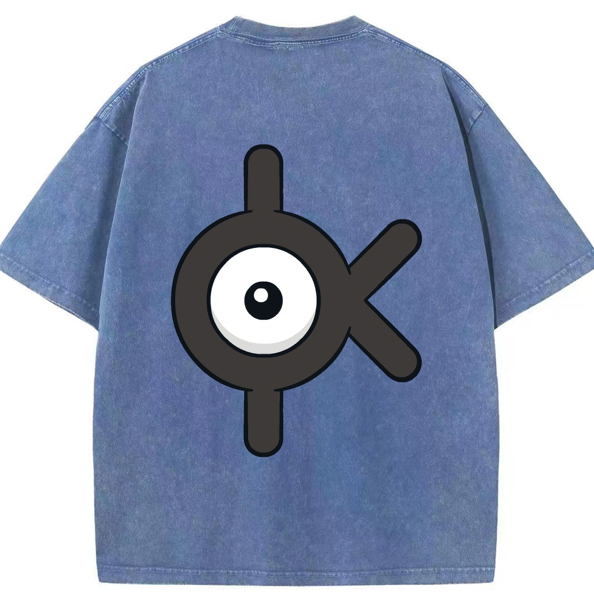 （画像用） ポケットモンスター Pokémon 綿100% ヴィンテージ風 半袖Tシャツ（背面プリント）