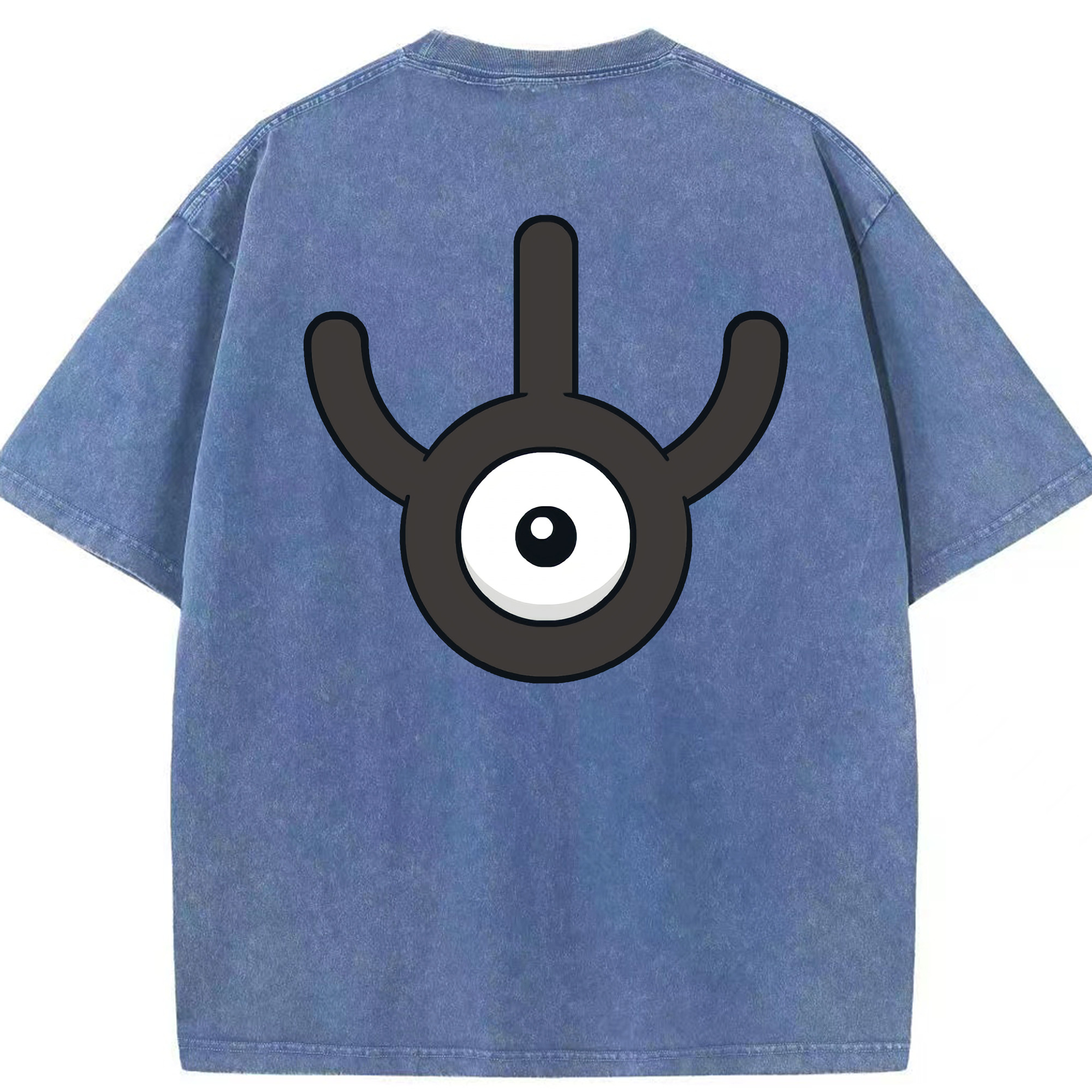（画像用） ポケットモンスター Pokémon 綿100% ヴィンテージ風 半袖Tシャツ（背面プリント）