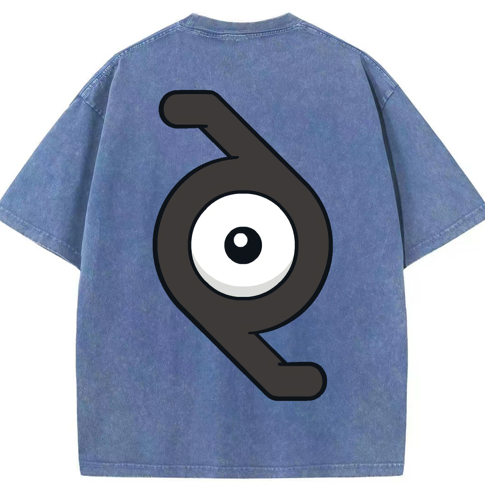 （画像用） ポケットモンスター Pokémon 綿100% ヴィンテージ風 半袖Tシャツ（背面プリント）