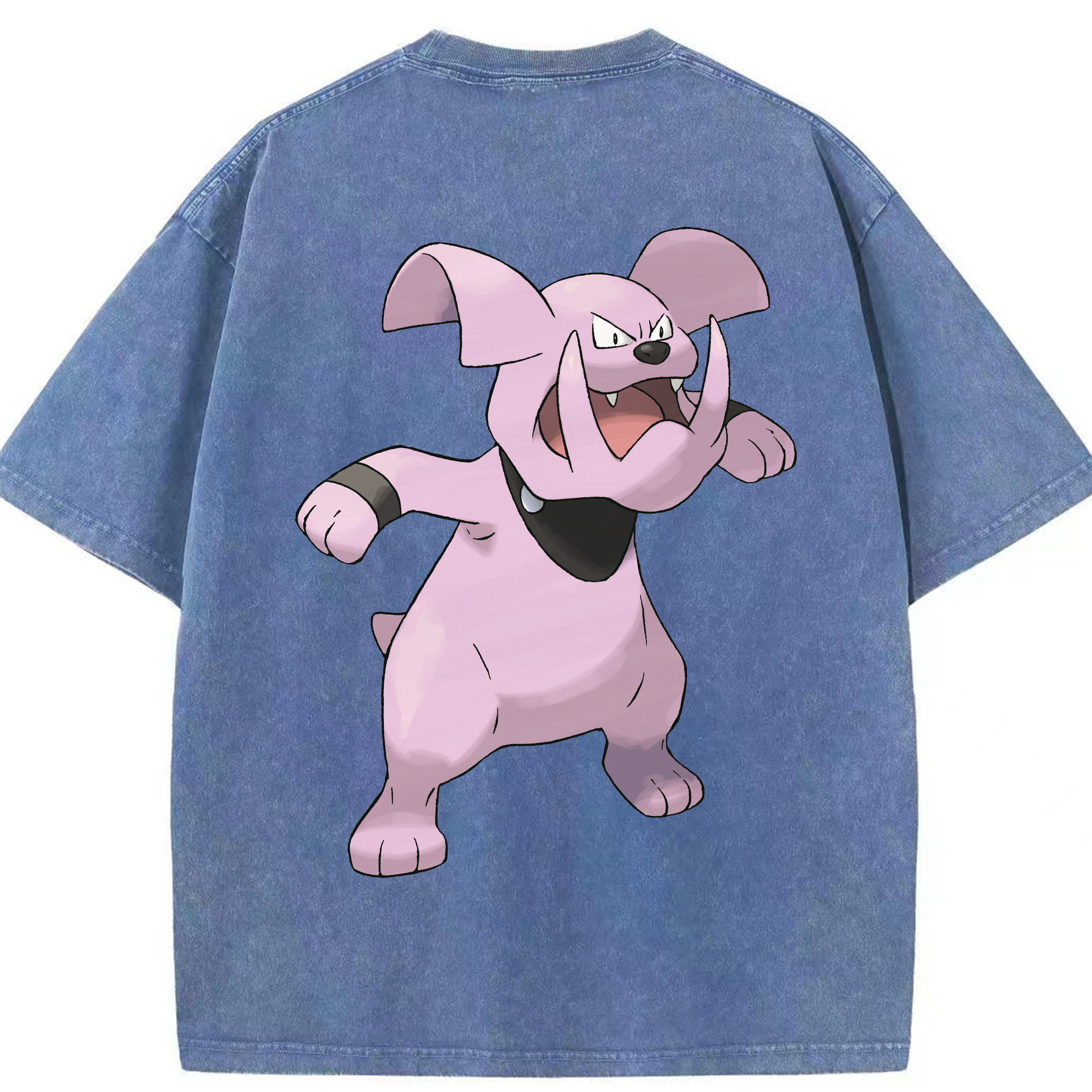 （画像用） ポケットモンスター Pokémon 綿100% ヴィンテージ風 半袖Tシャツ（背面プリント）